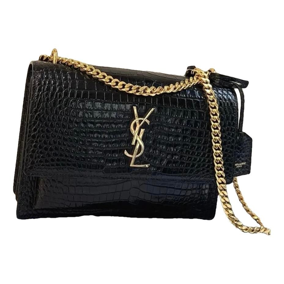 Sunset leather handbag