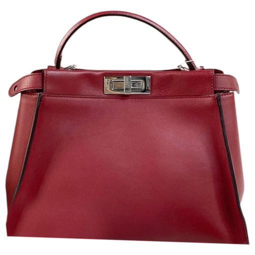 Peekaboo leather handbag