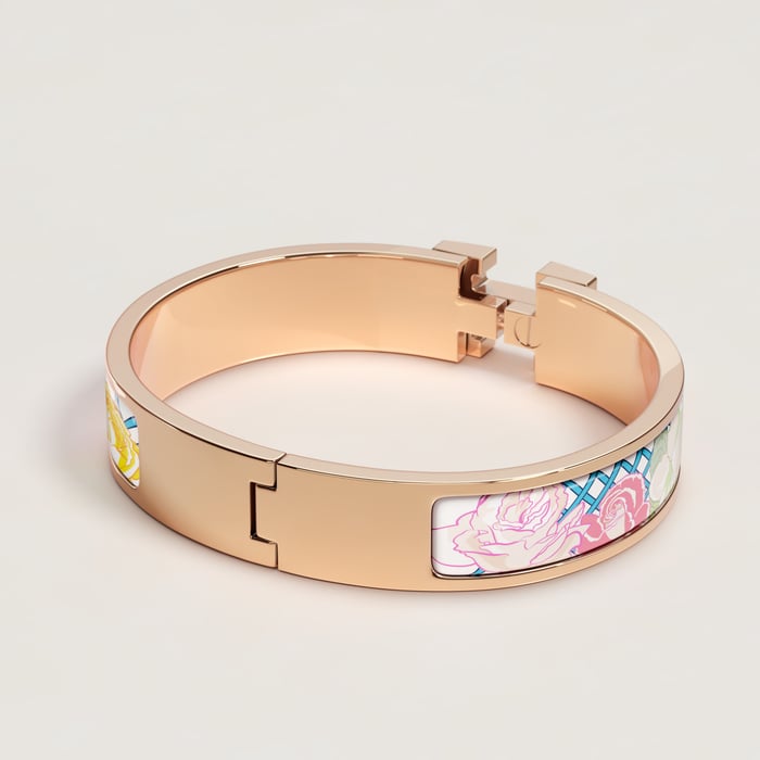 Confettis Clic H Roseraie Bracelet