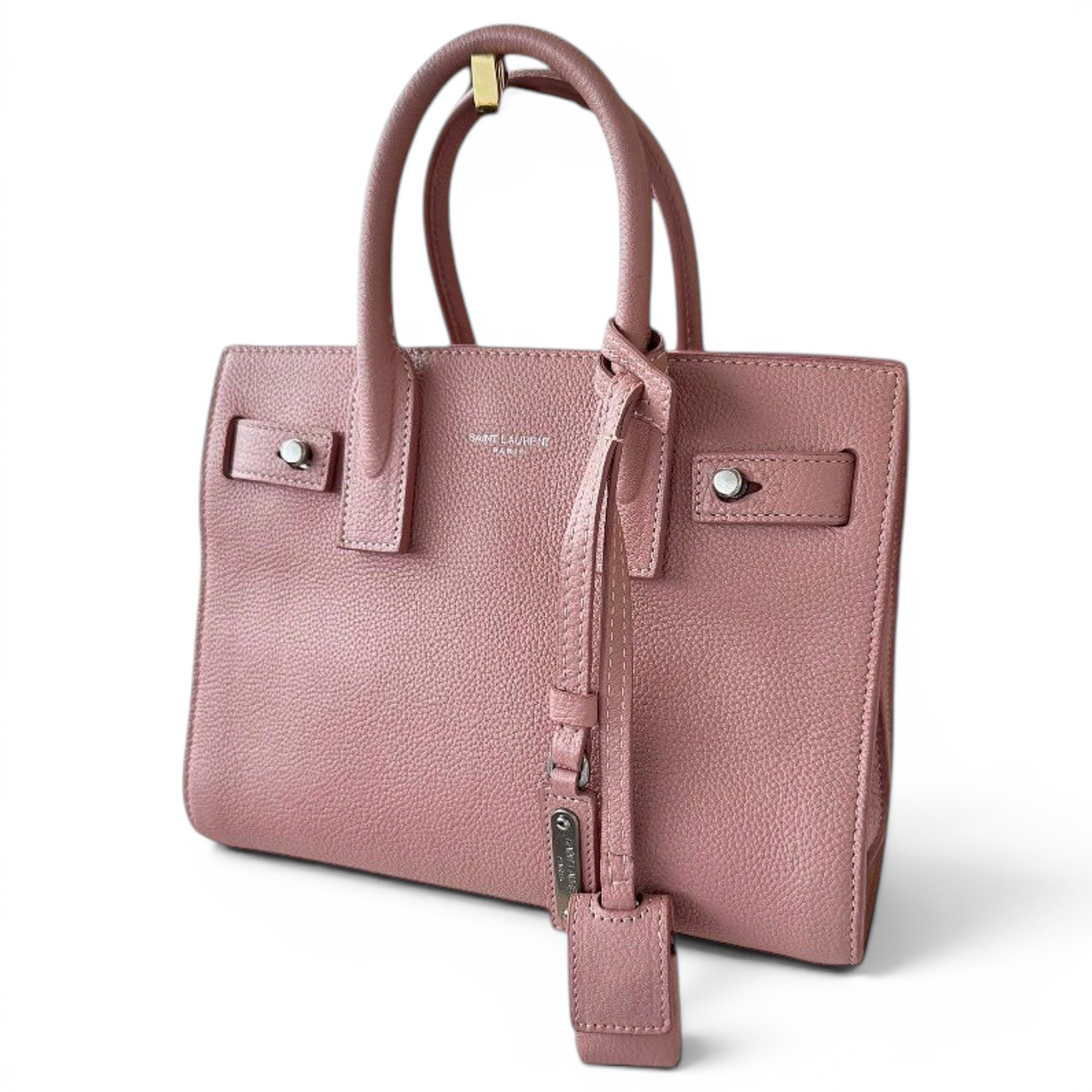 Y Studs leather handbag