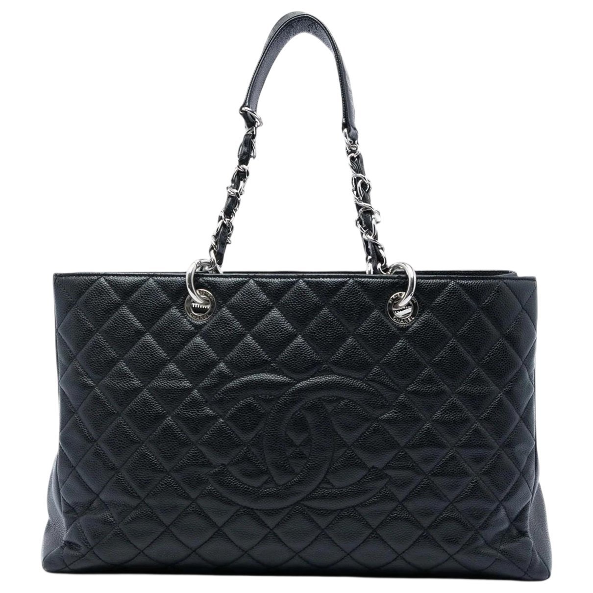 Grand shopping leather bag