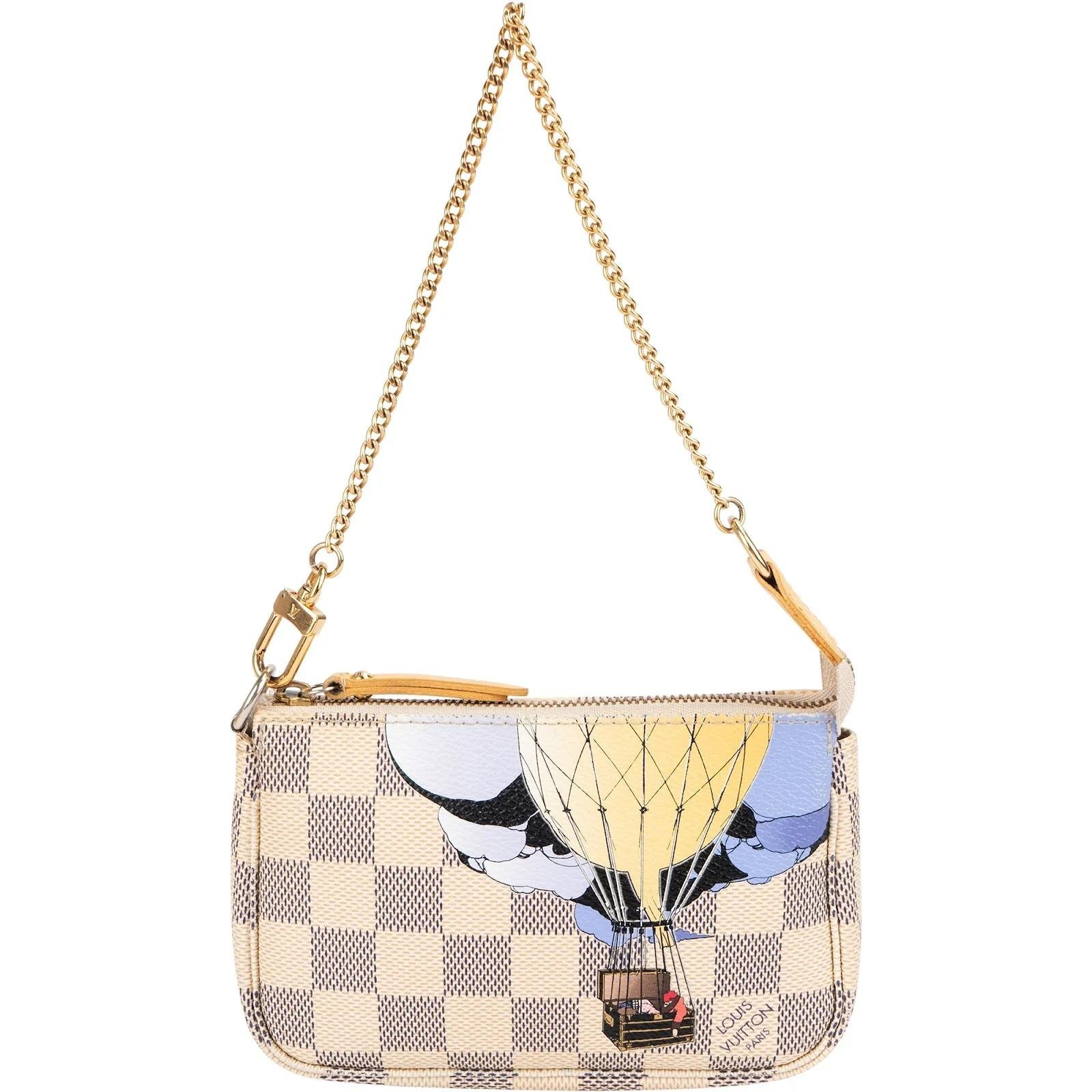Pochette Accessoire leather handbag