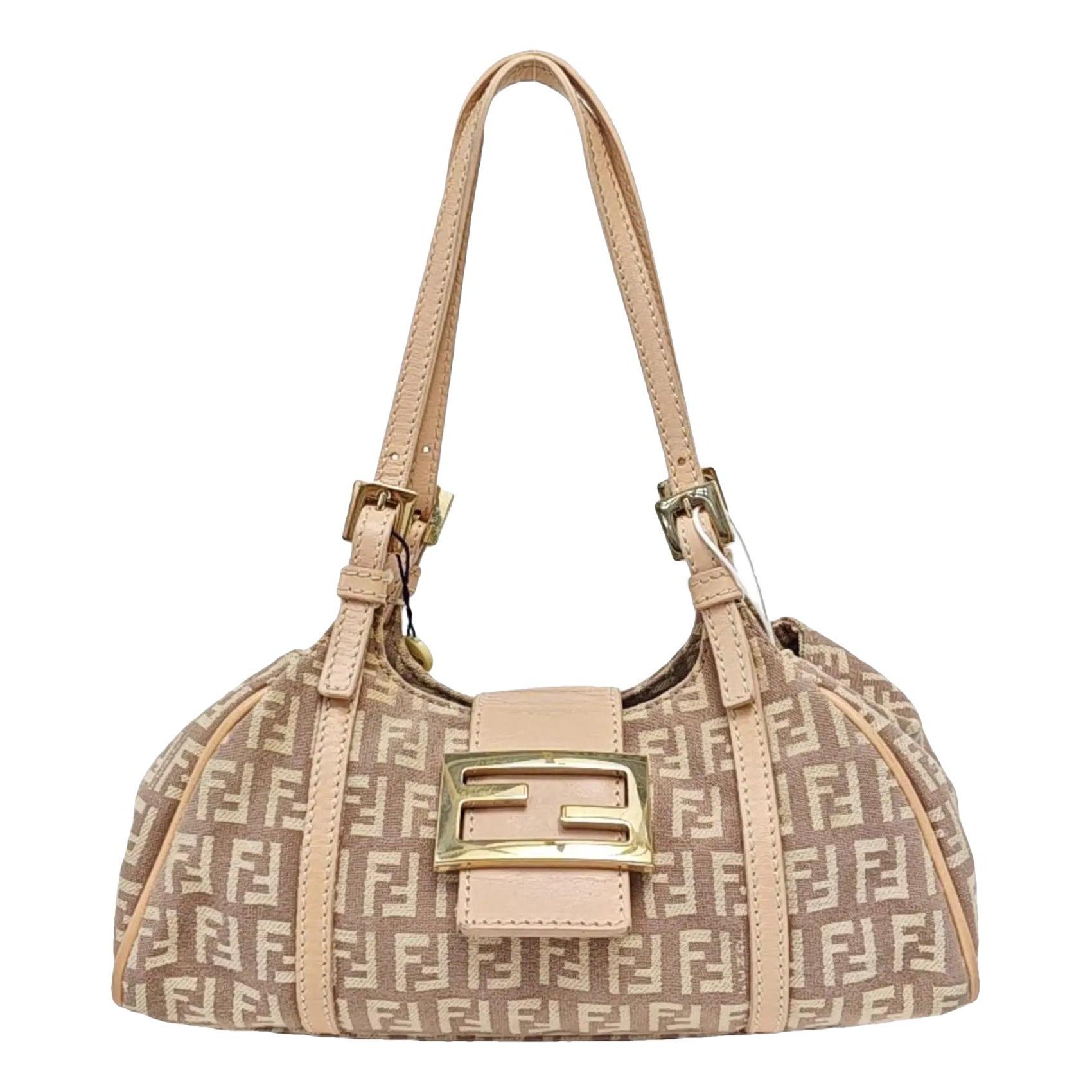 Double F cloth handbag