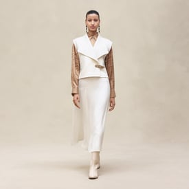 Gilet court sans manches