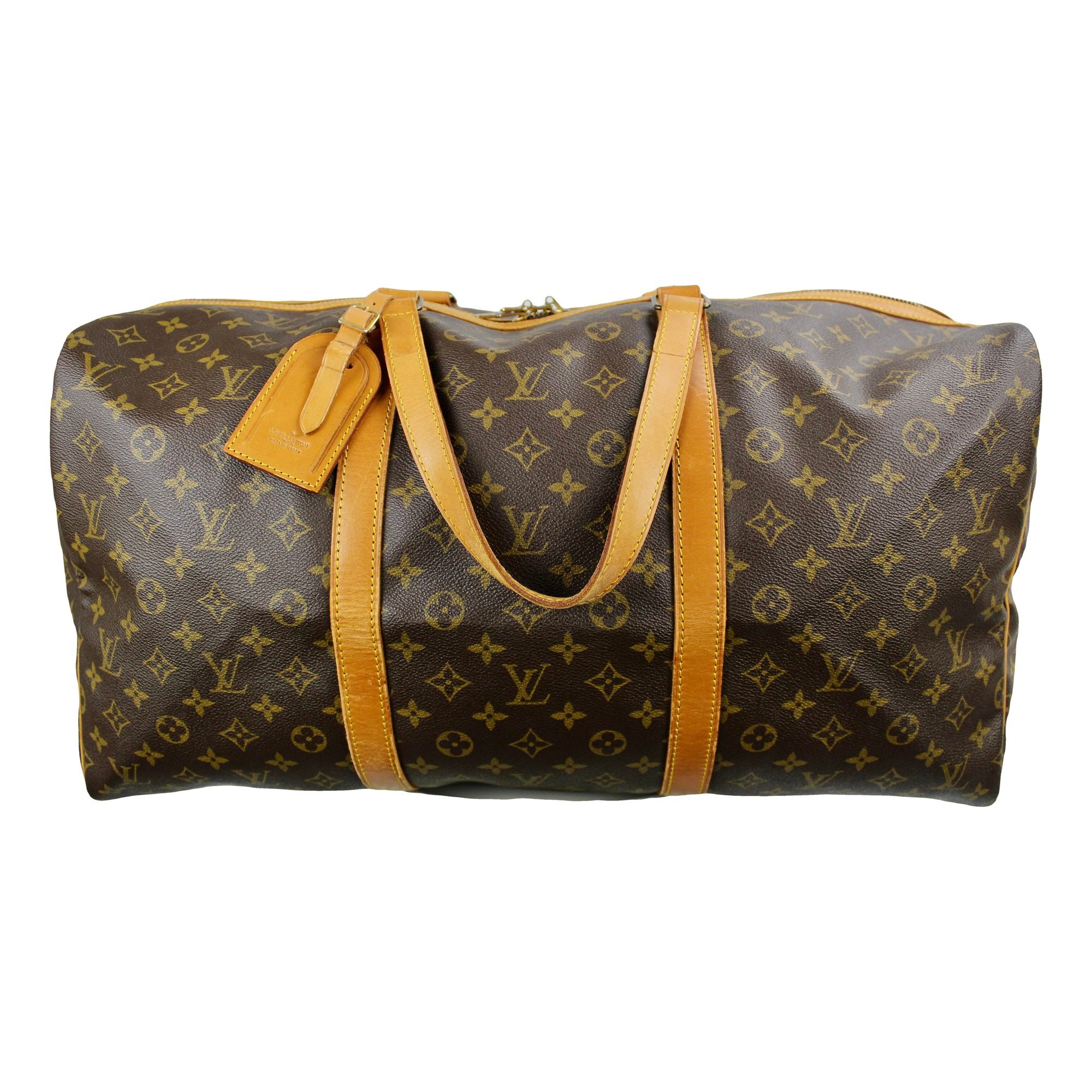 Sac souple leather 48h bag