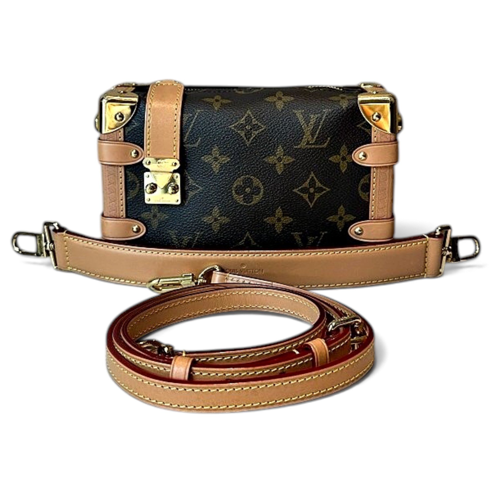 Louis Vuitton Side Trunk leather crossbody bag