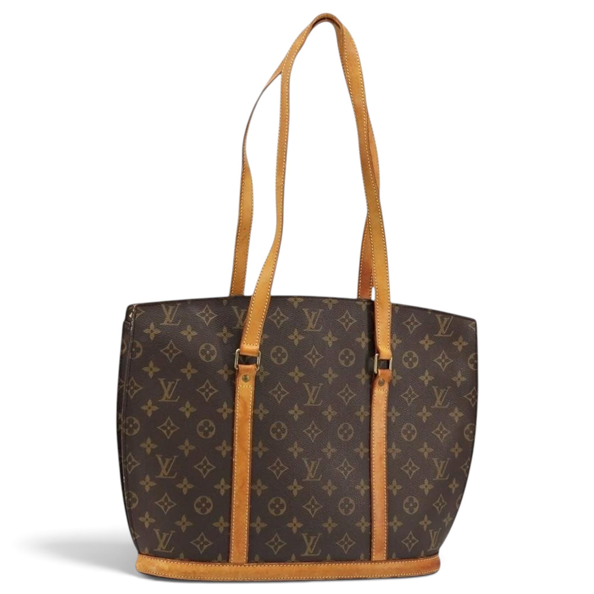 Babylone vintage leather tote