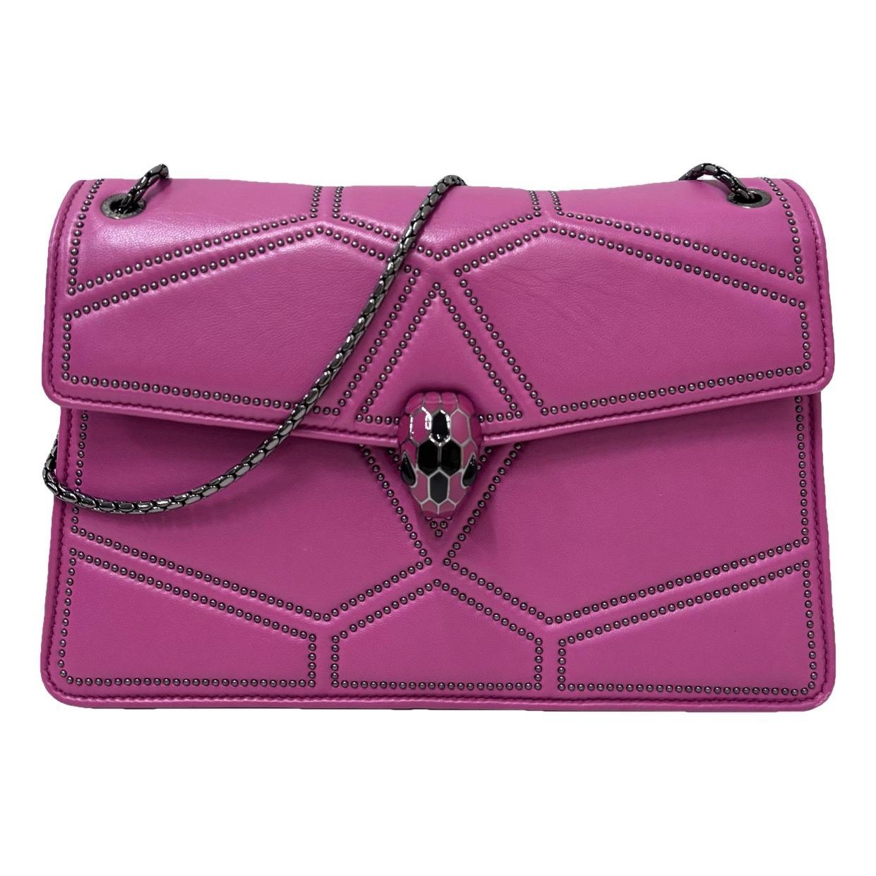 Serpenti leather crossbody bag