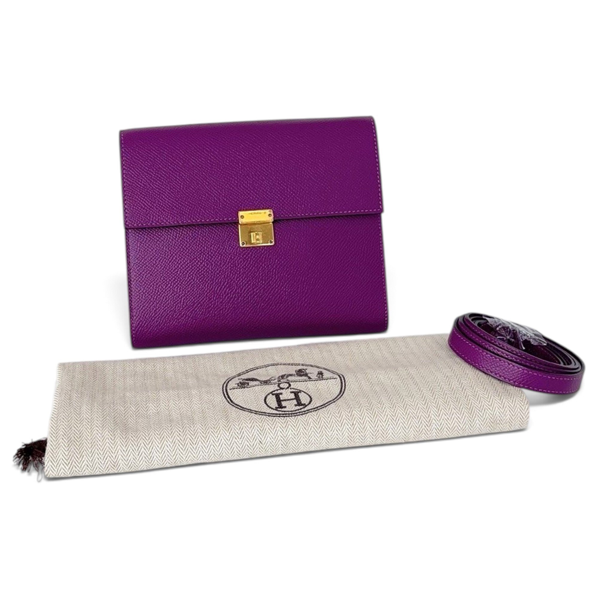 Clic 16 leather handbag