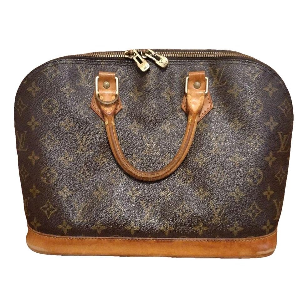 Alma leather handbag