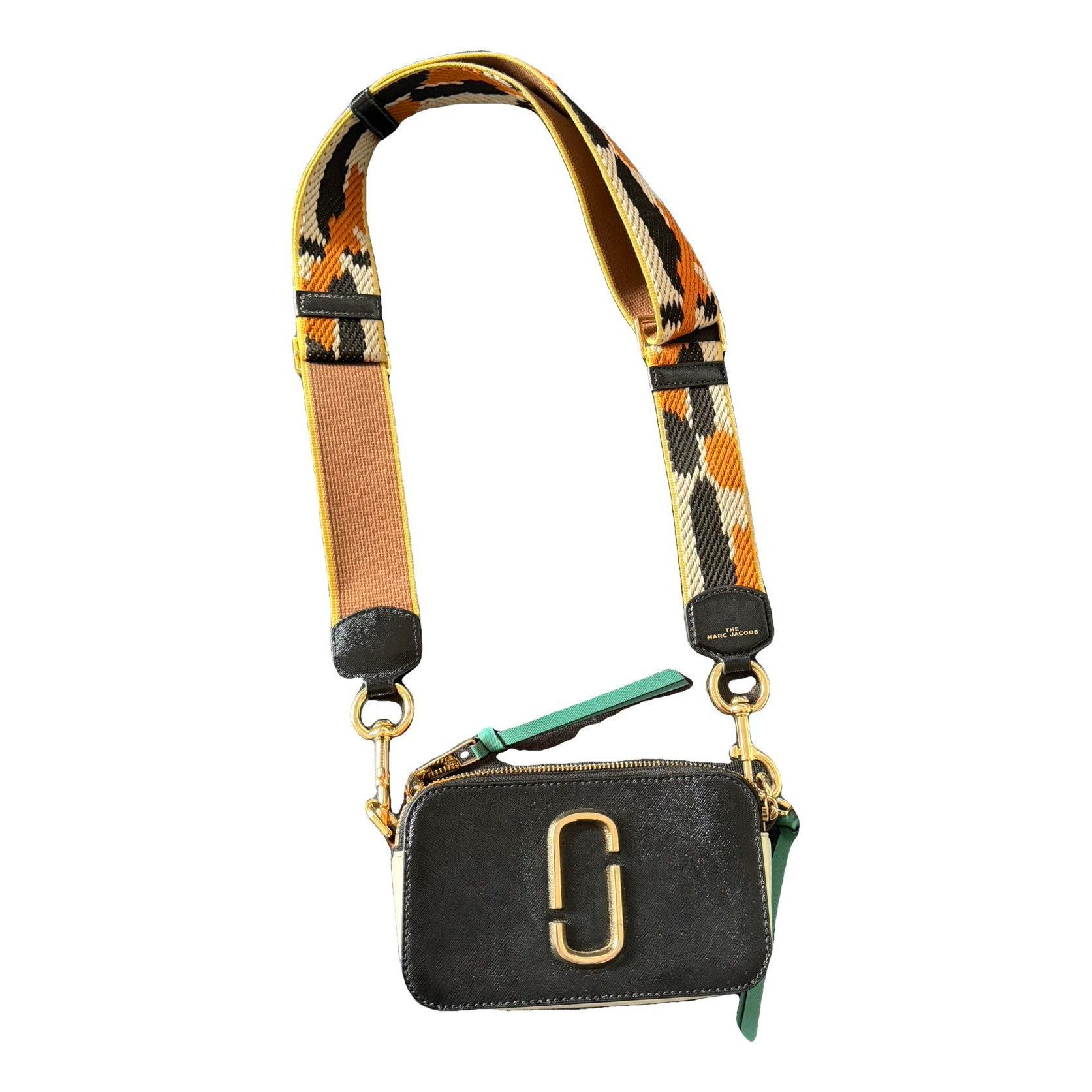Snapshot leather crossbody bag