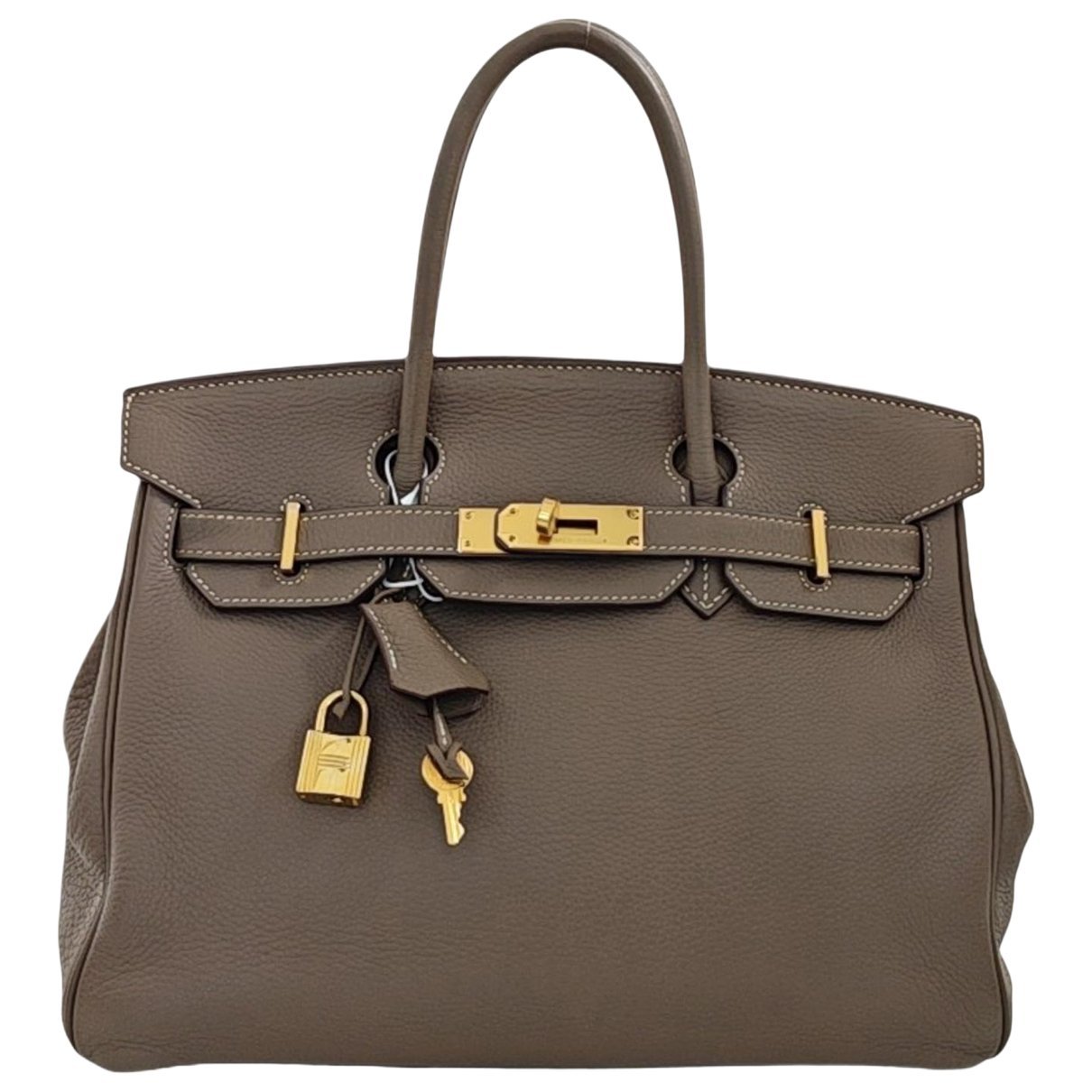 Birkin 30 leather handbag