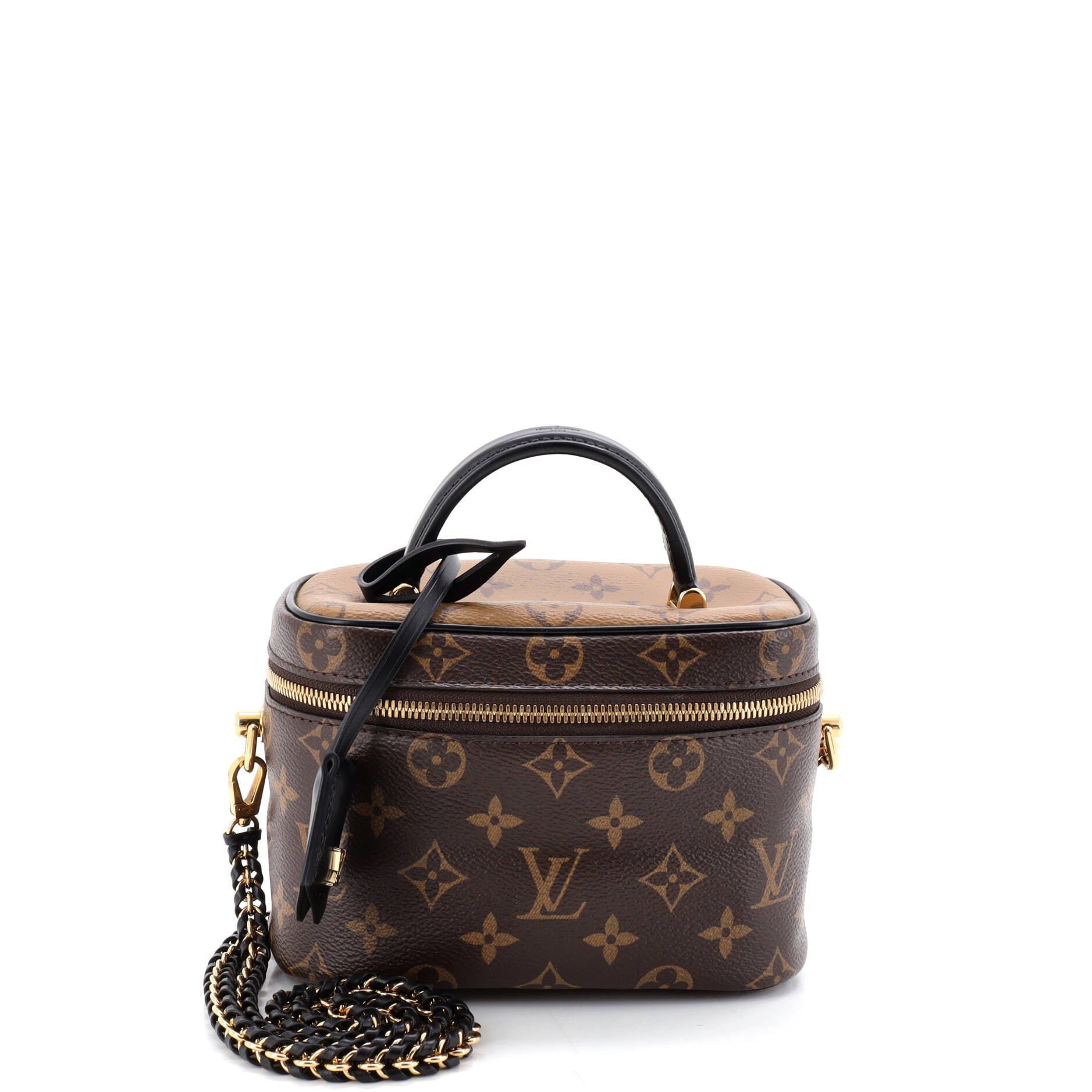 Louis Vuitton Vanity Handbag Reverse Monogram Canvas PM
