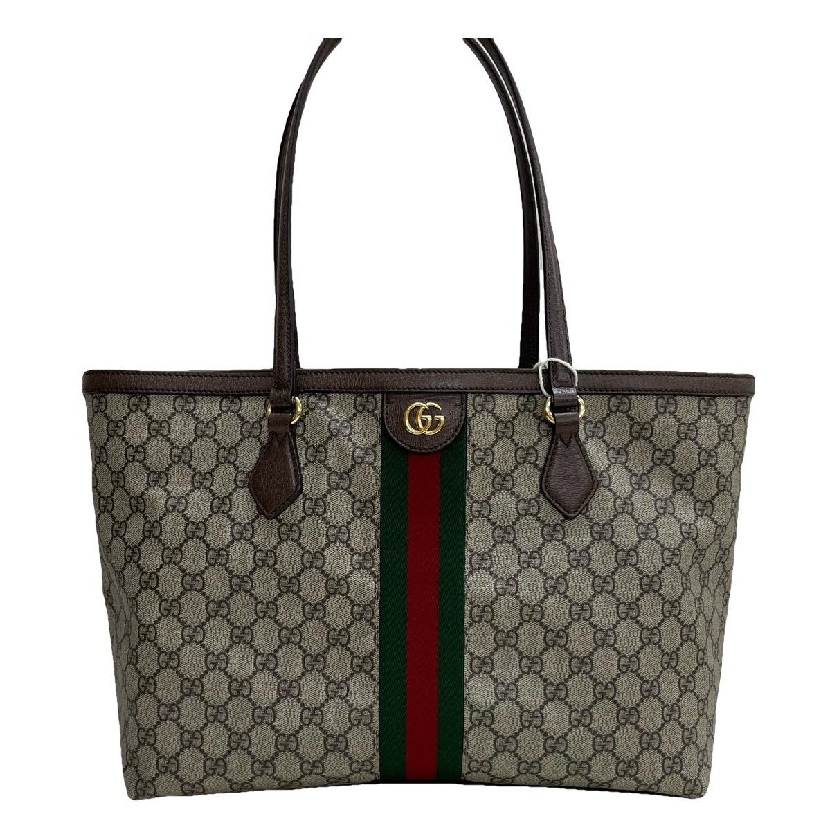 Ophidia Shopping leather handbag