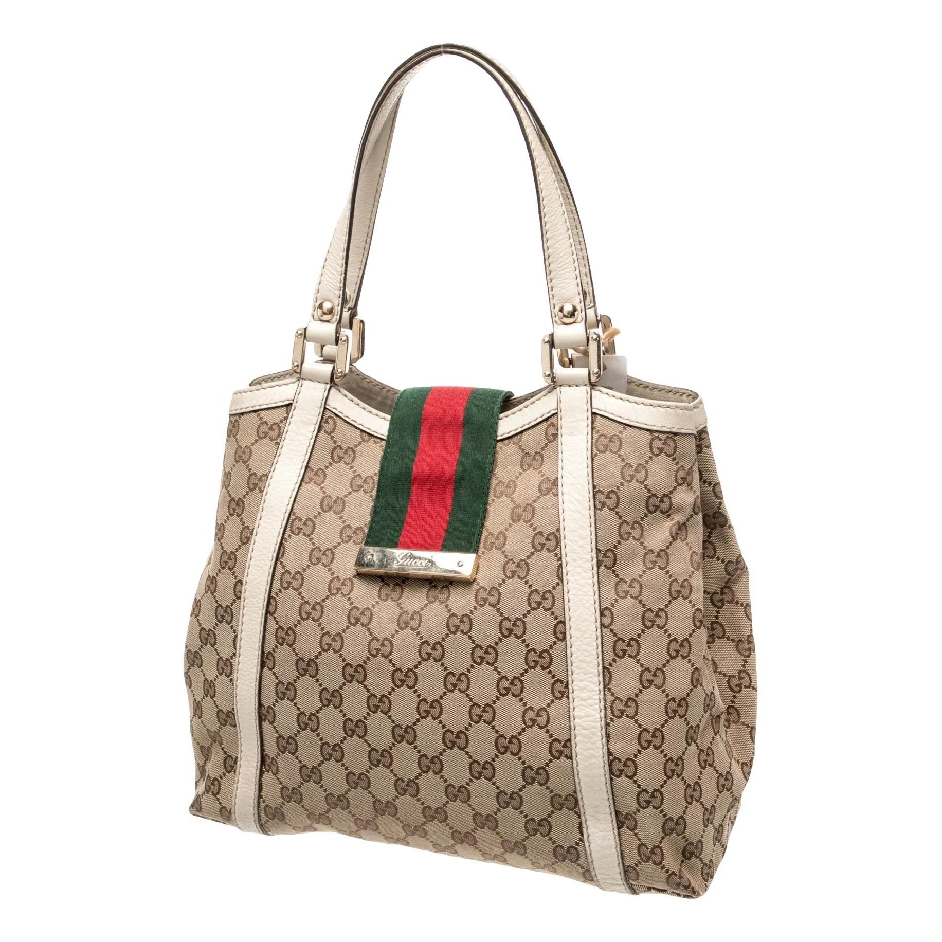 Leather tote