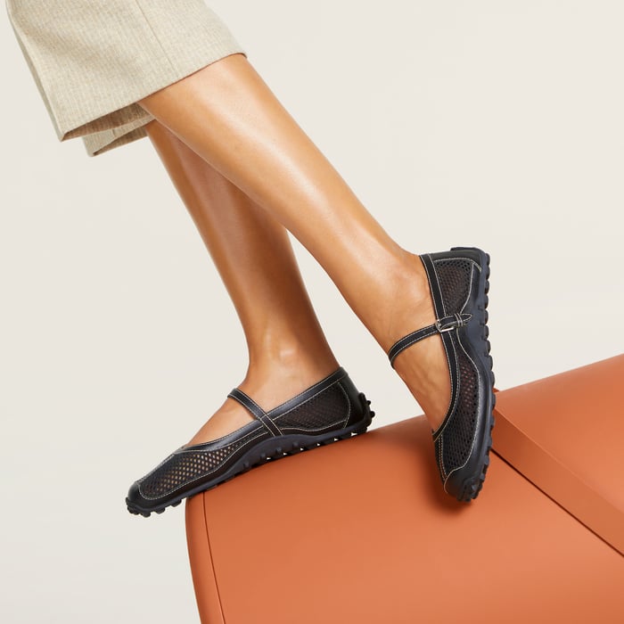Noir Kichu Ballet Flat