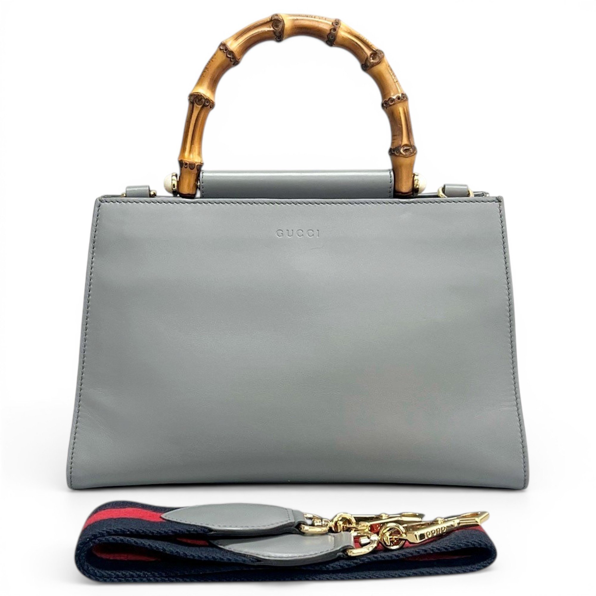 Nymphaea leather handbag