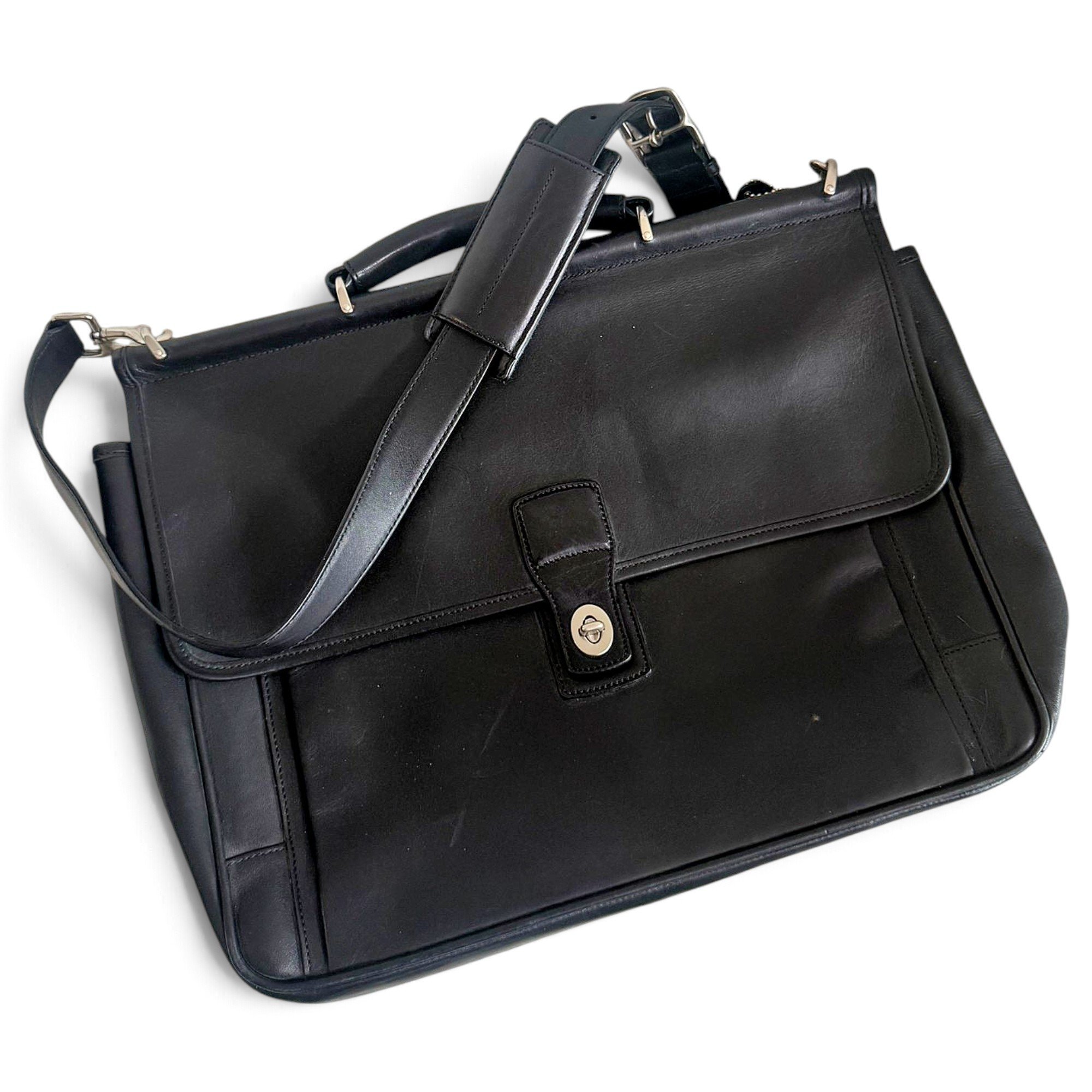 Leather crossbody bag
