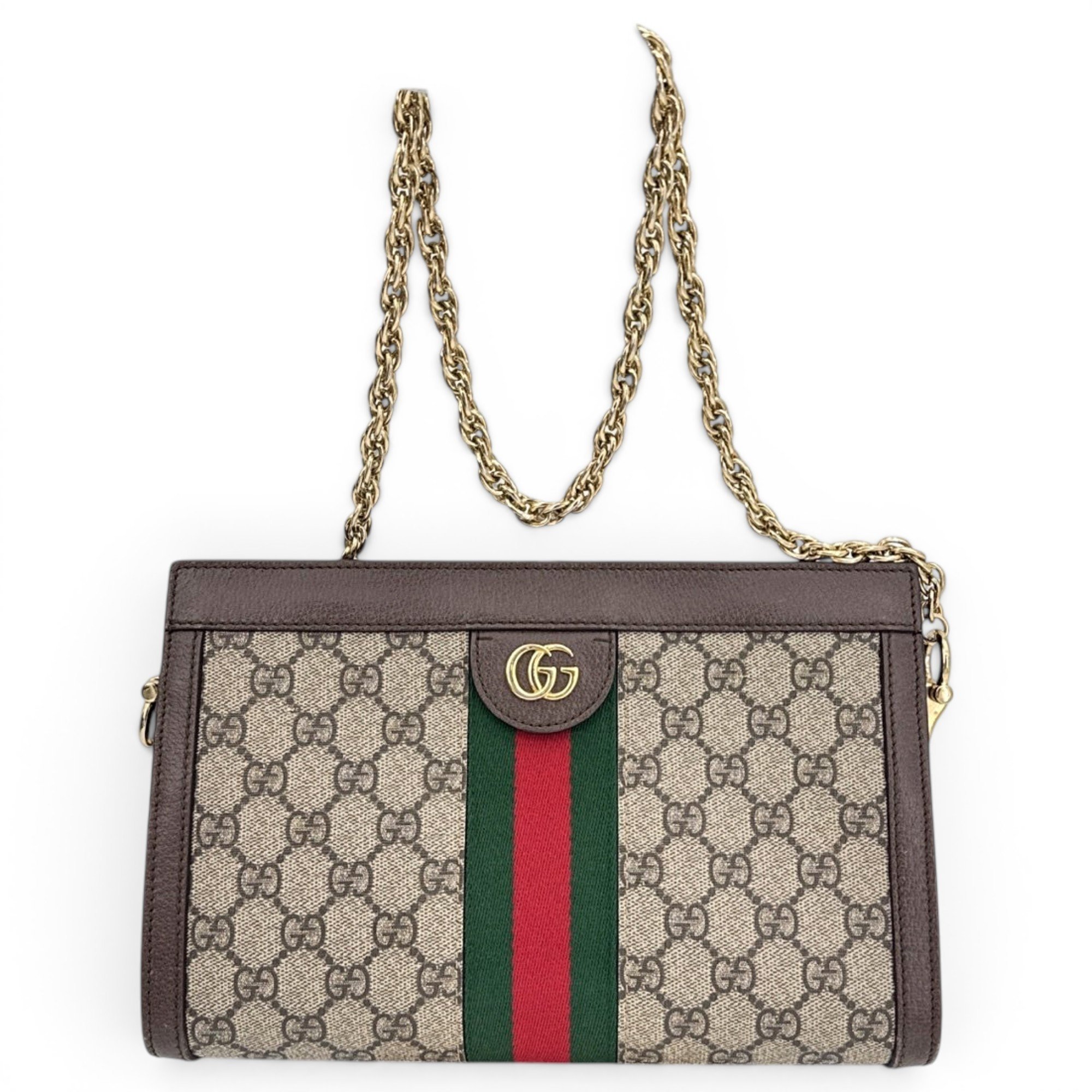 Ophidia leather handbag