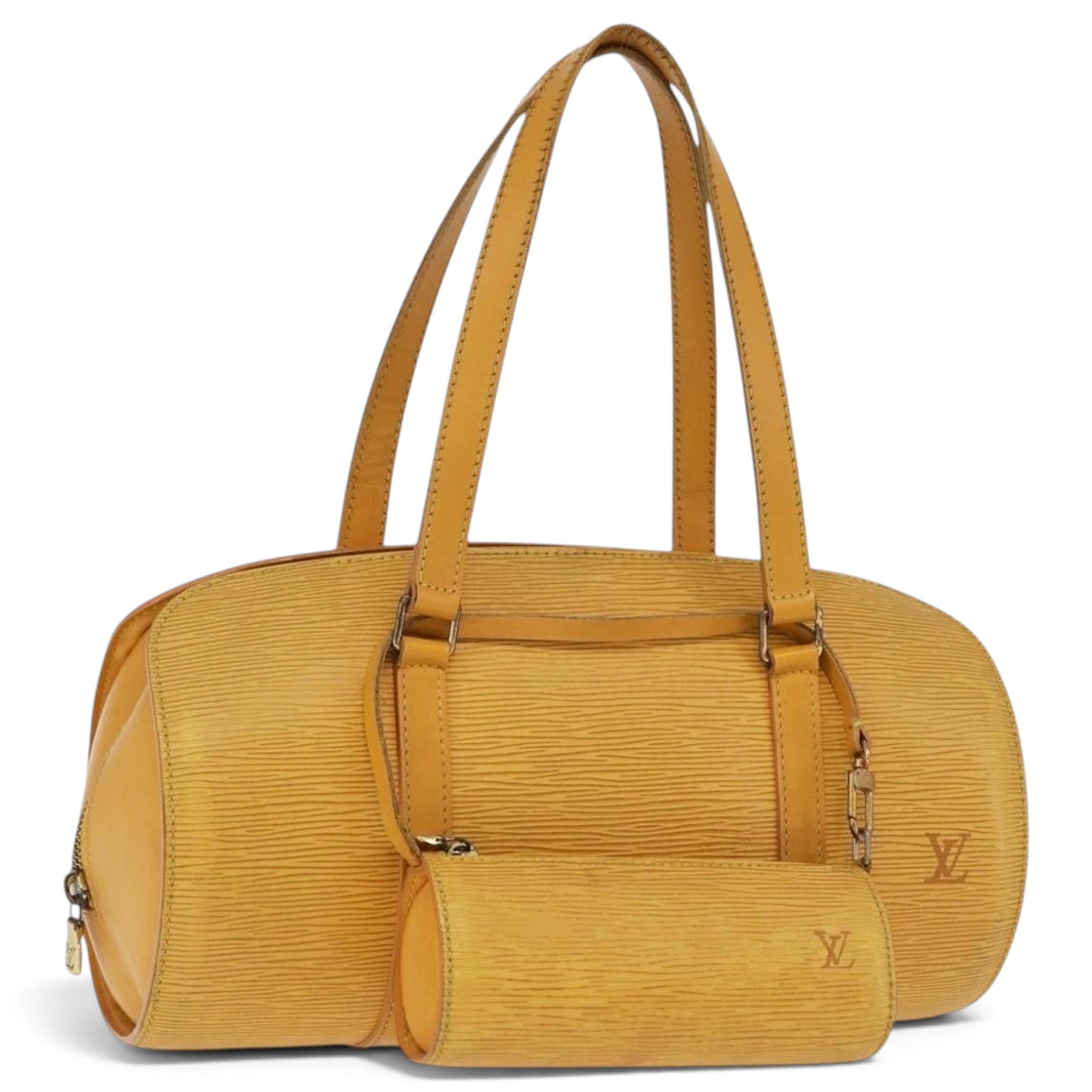 Soufflot leather handbag