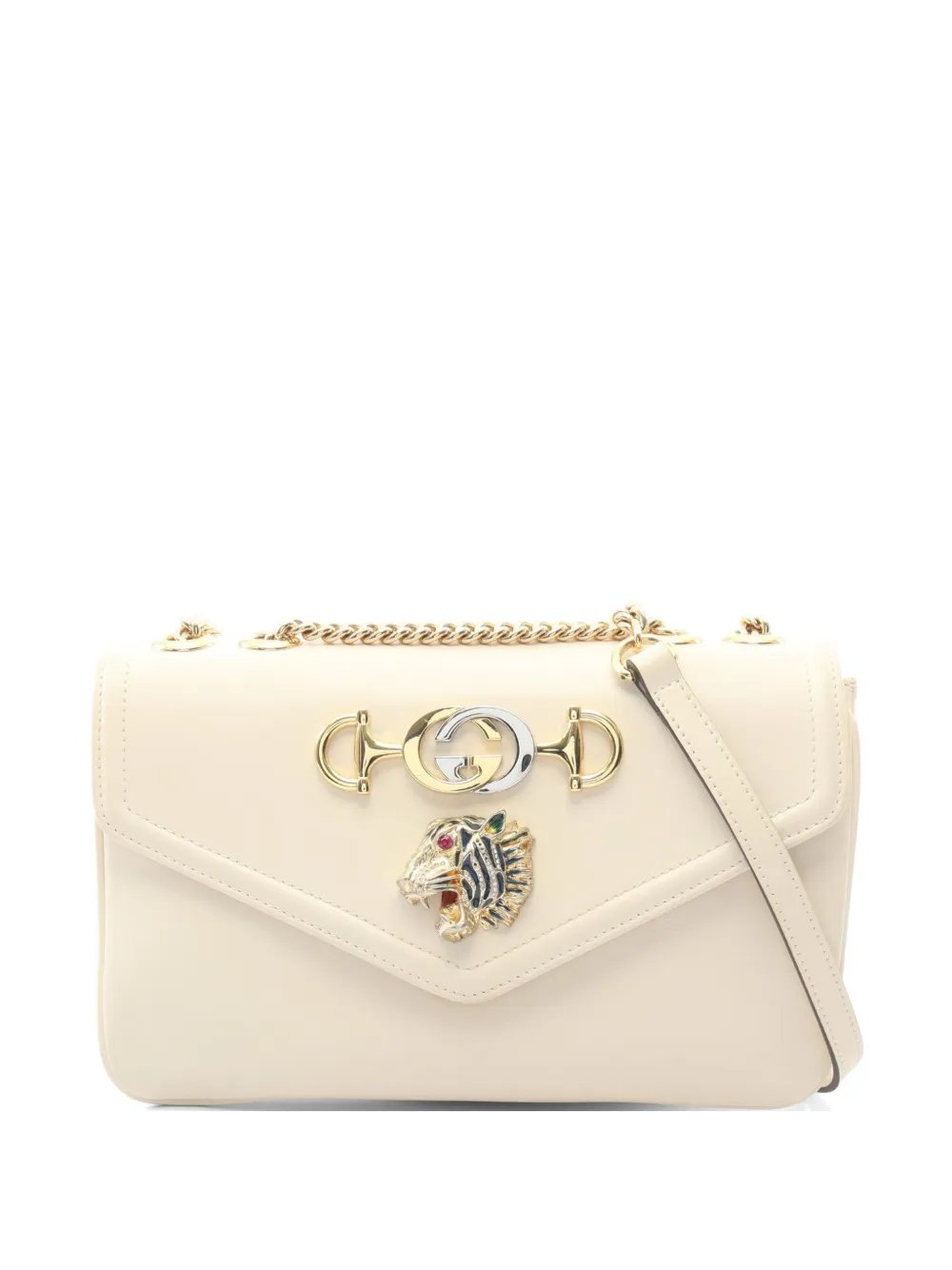 2000 Rajah-tiger-head shoulder bag