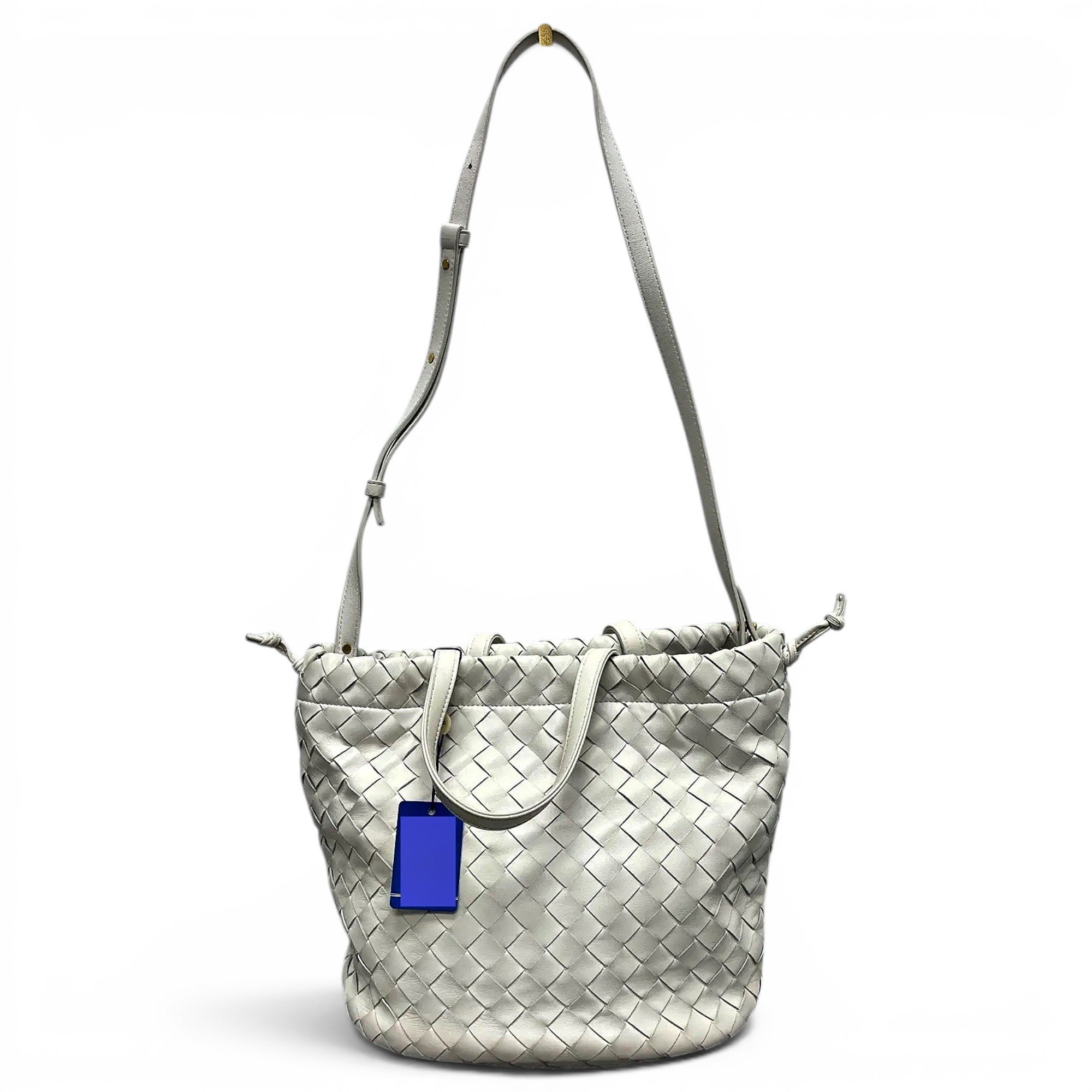 Leather tote
