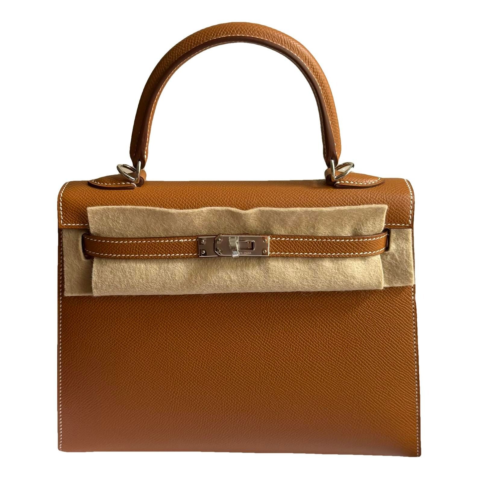 Kelly 25 leather handbag
