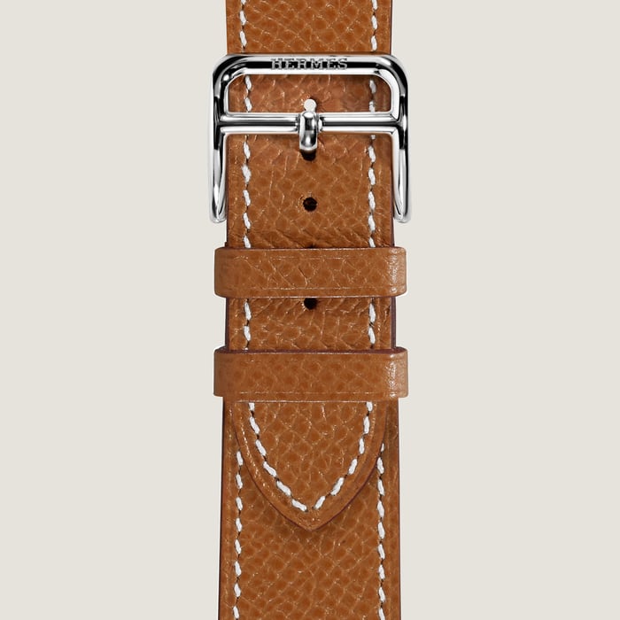 Gold Chestnut Cape Cod Large Model 37 MM Single Tour Watch Strap
