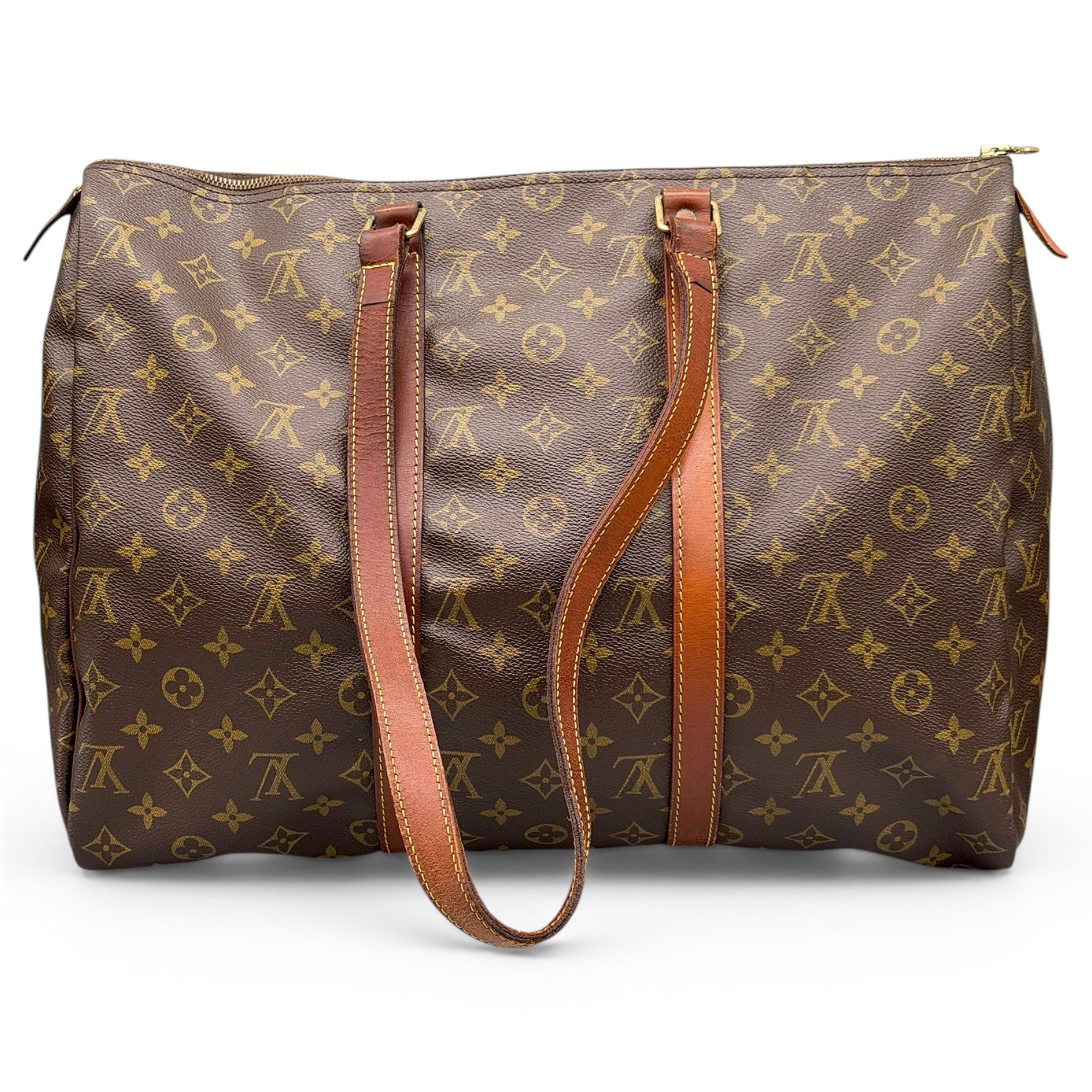 Leather tote