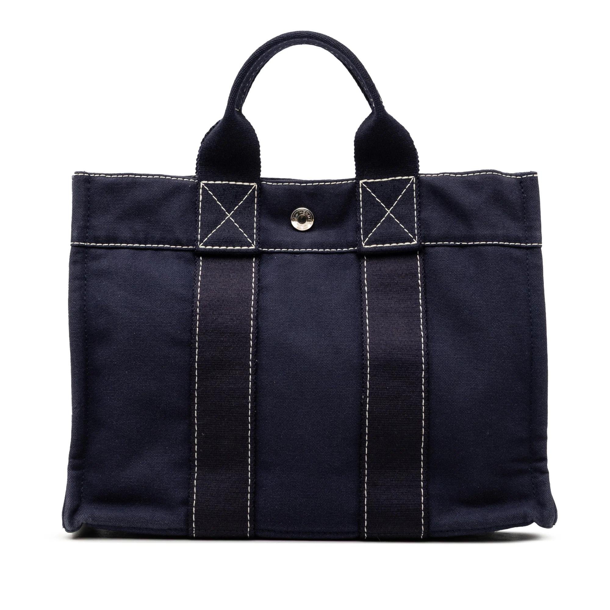 Leather tote