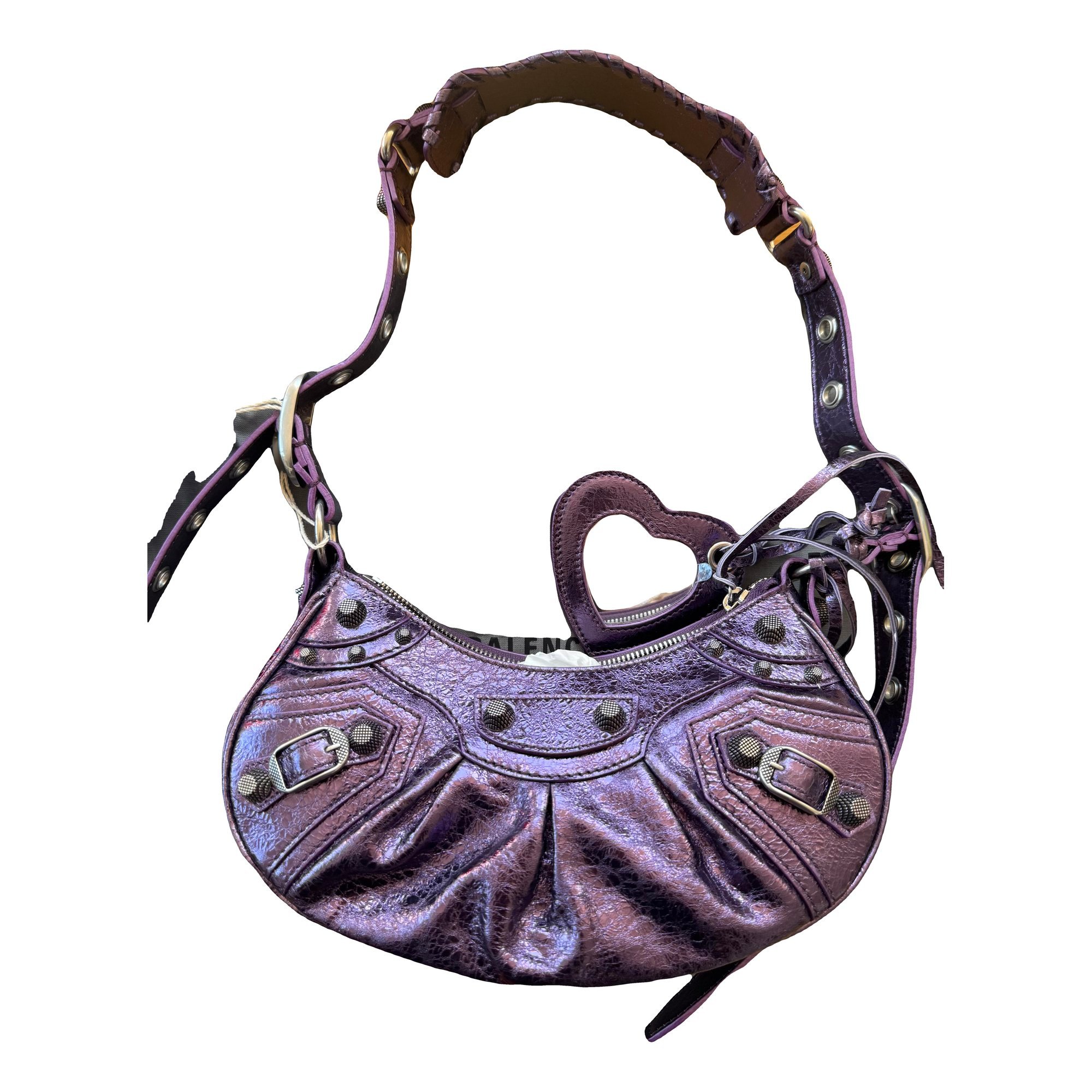 Le Cagole leather crossbody bag