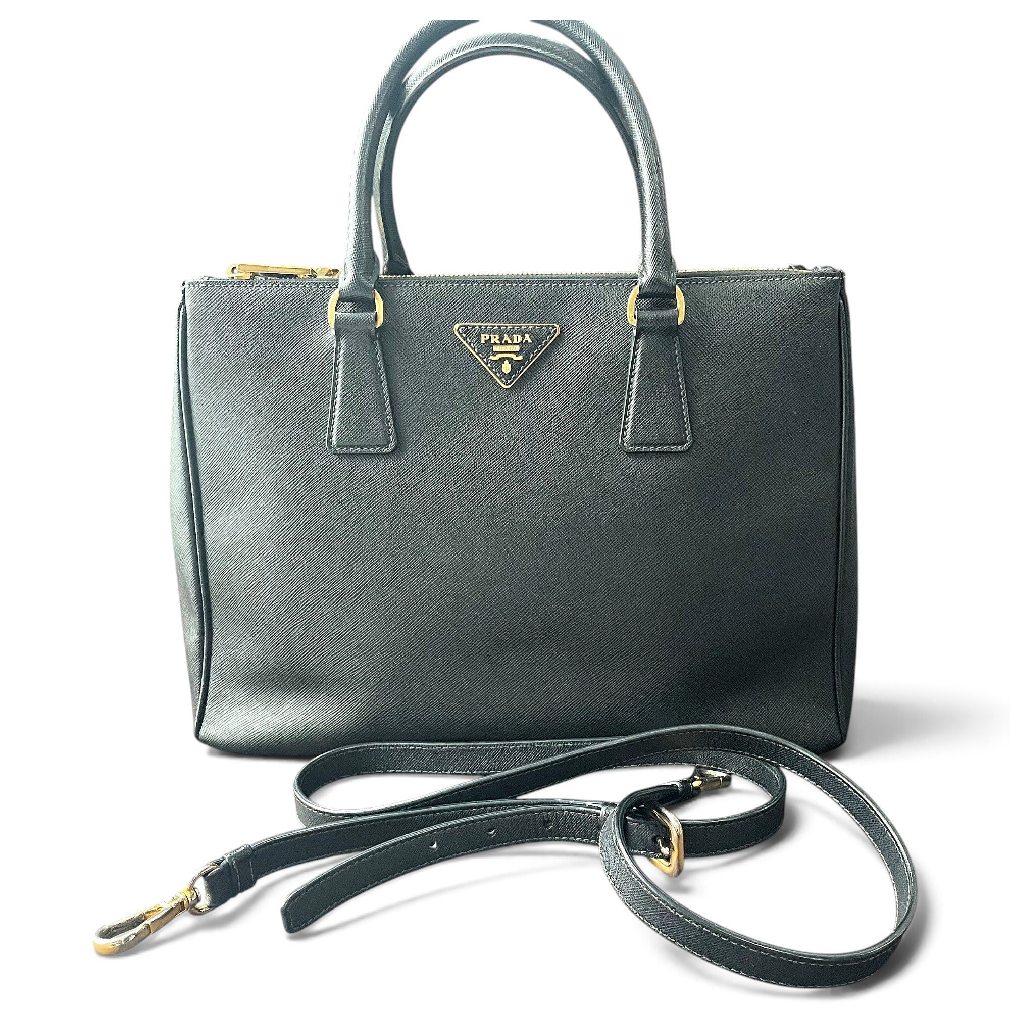 Galleria leather handbag