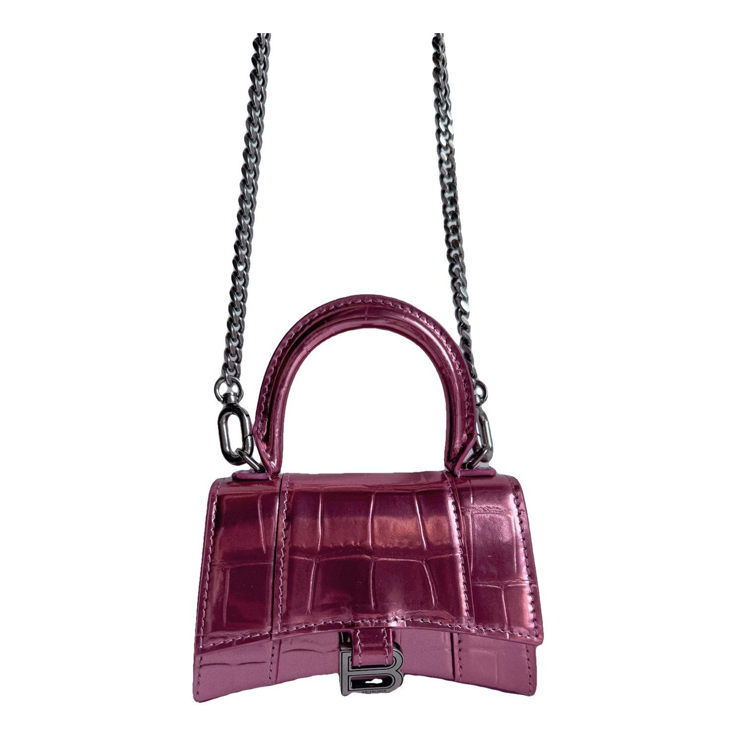 Balenciaga Hourglass leather crossbody bag