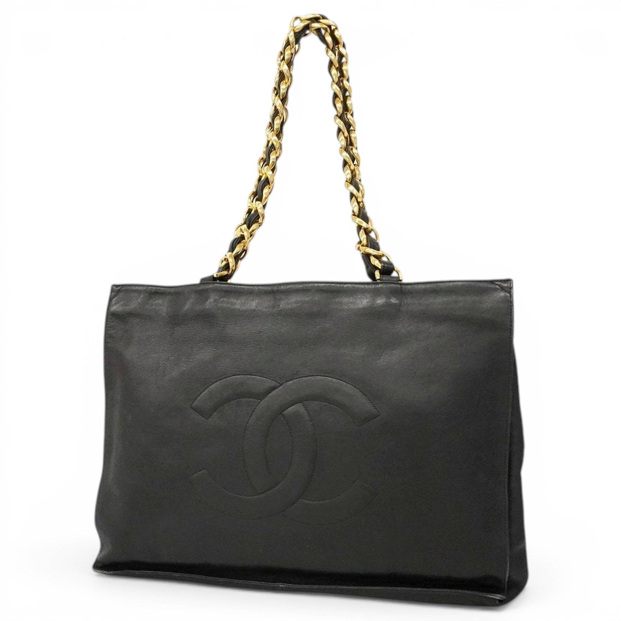 Leather tote