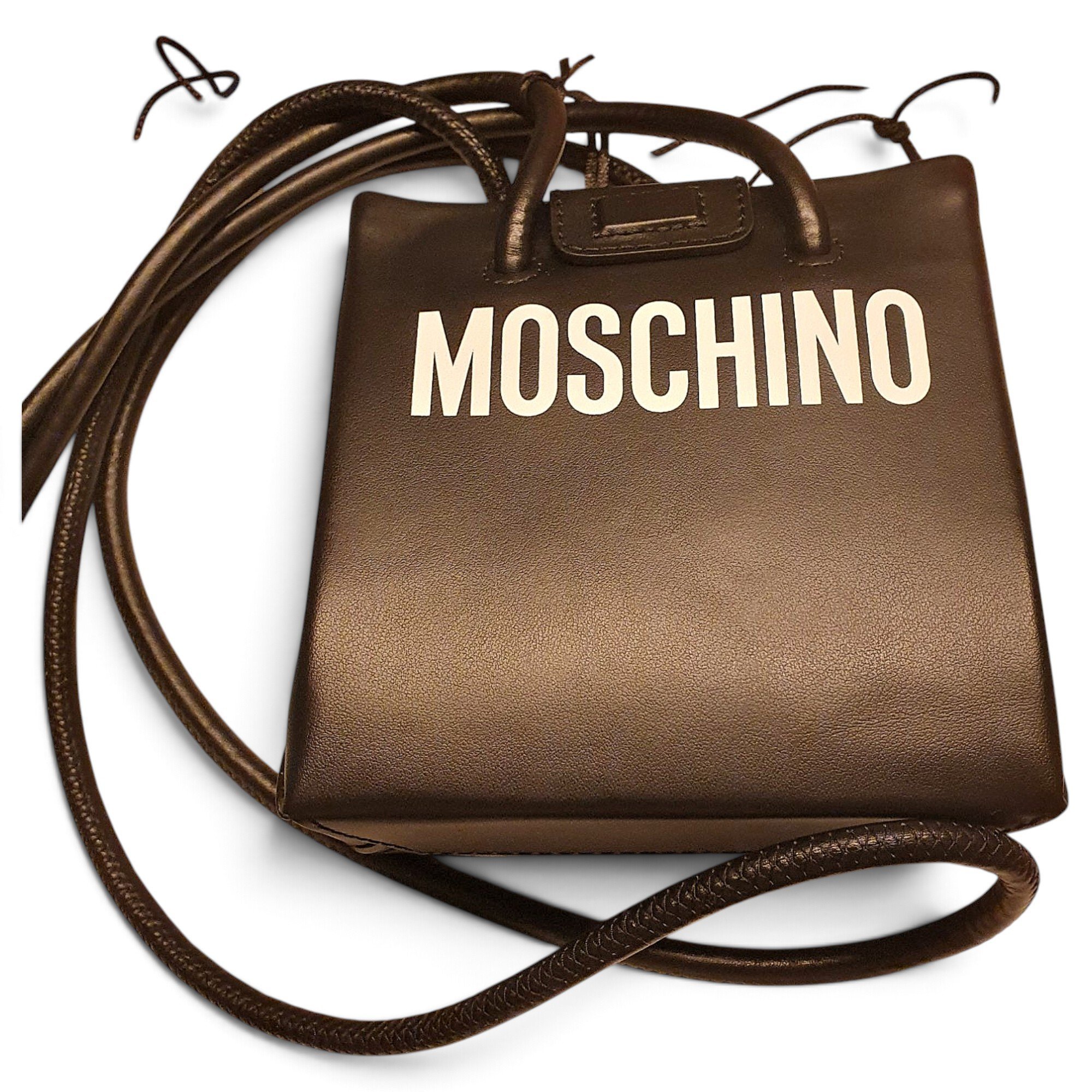 Moschino Leather tote