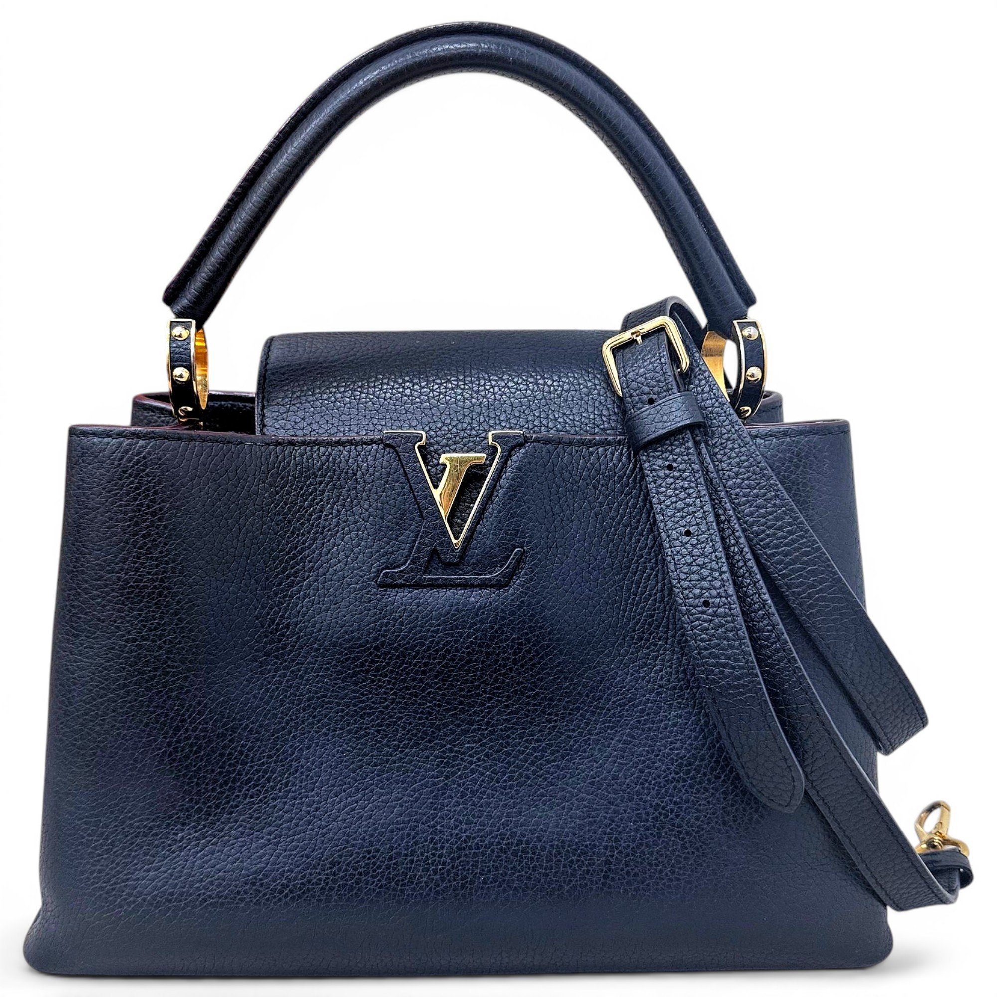 Capucines leather handbag