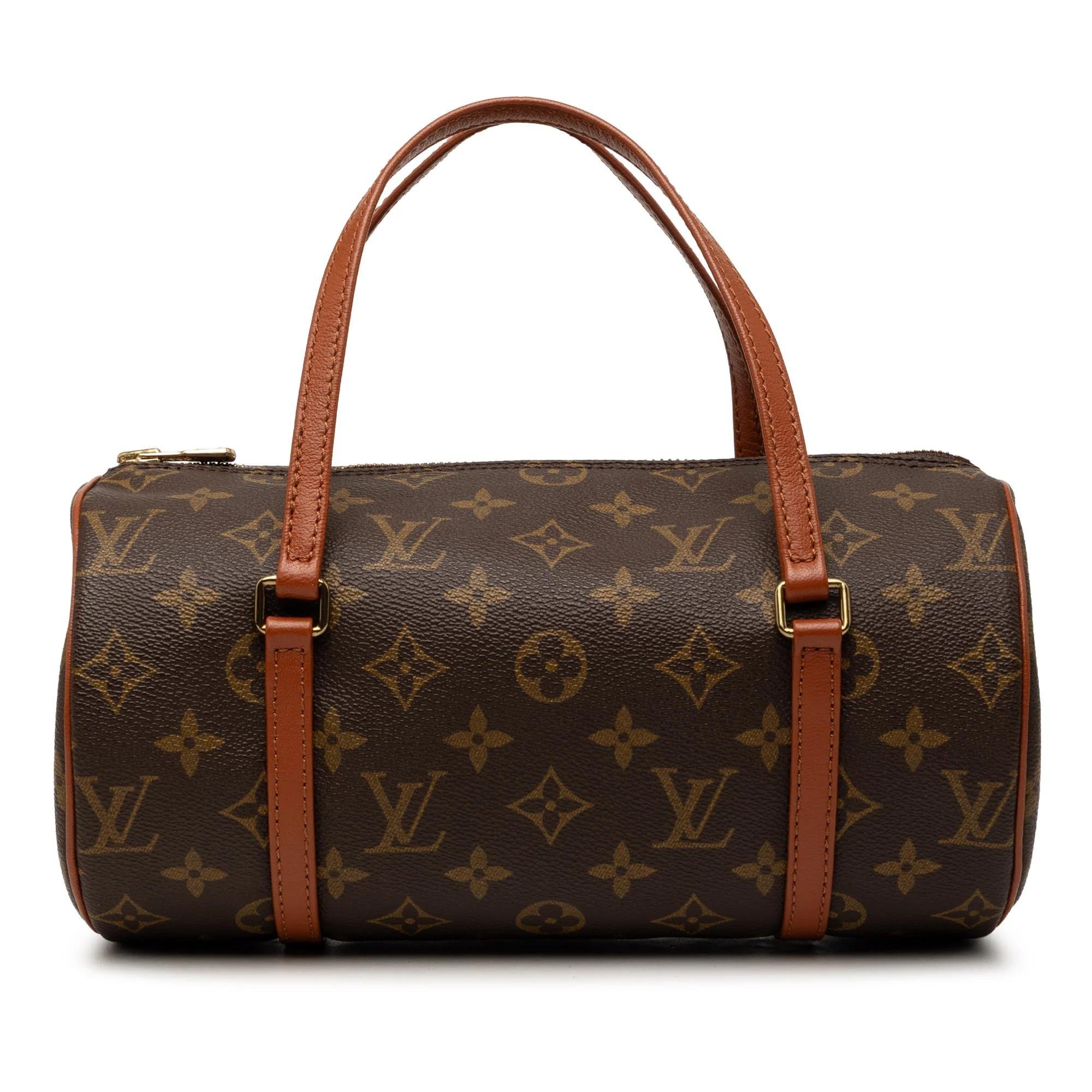 Papillon leather handbag
