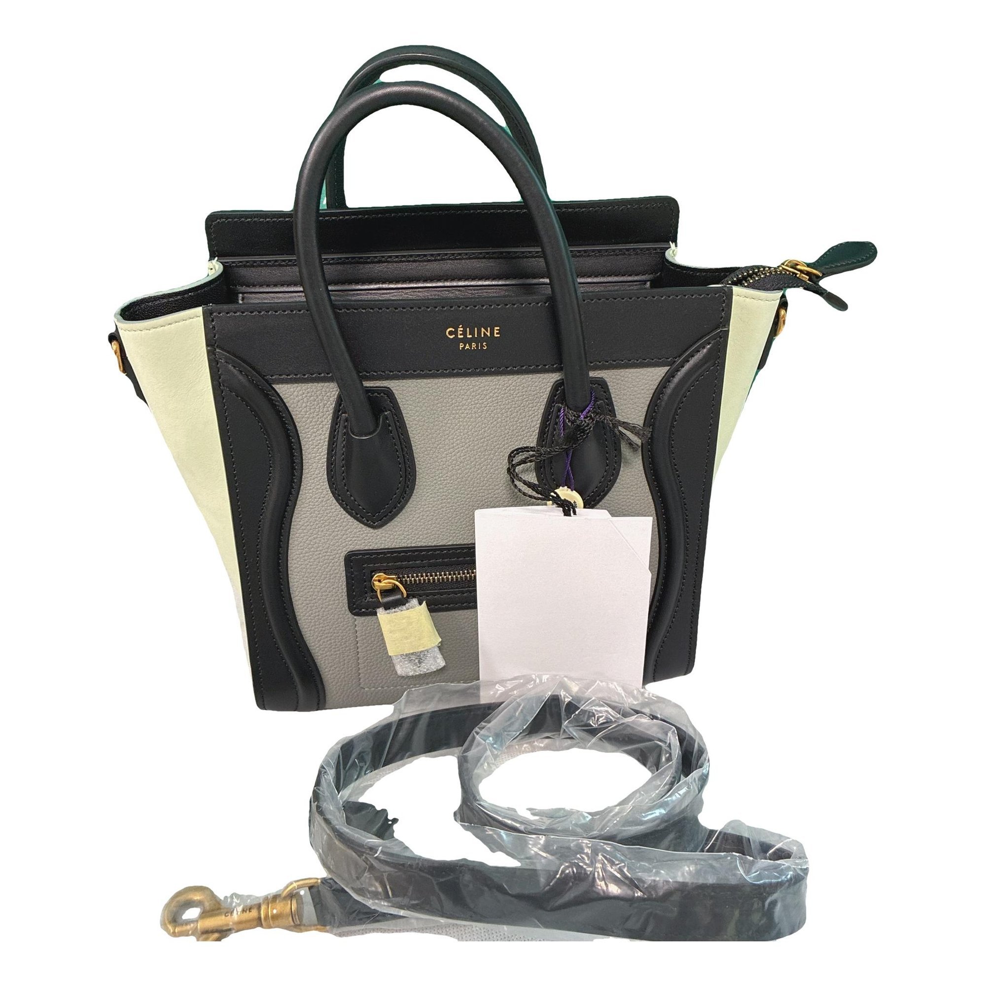 Nano Luggage leather handbag