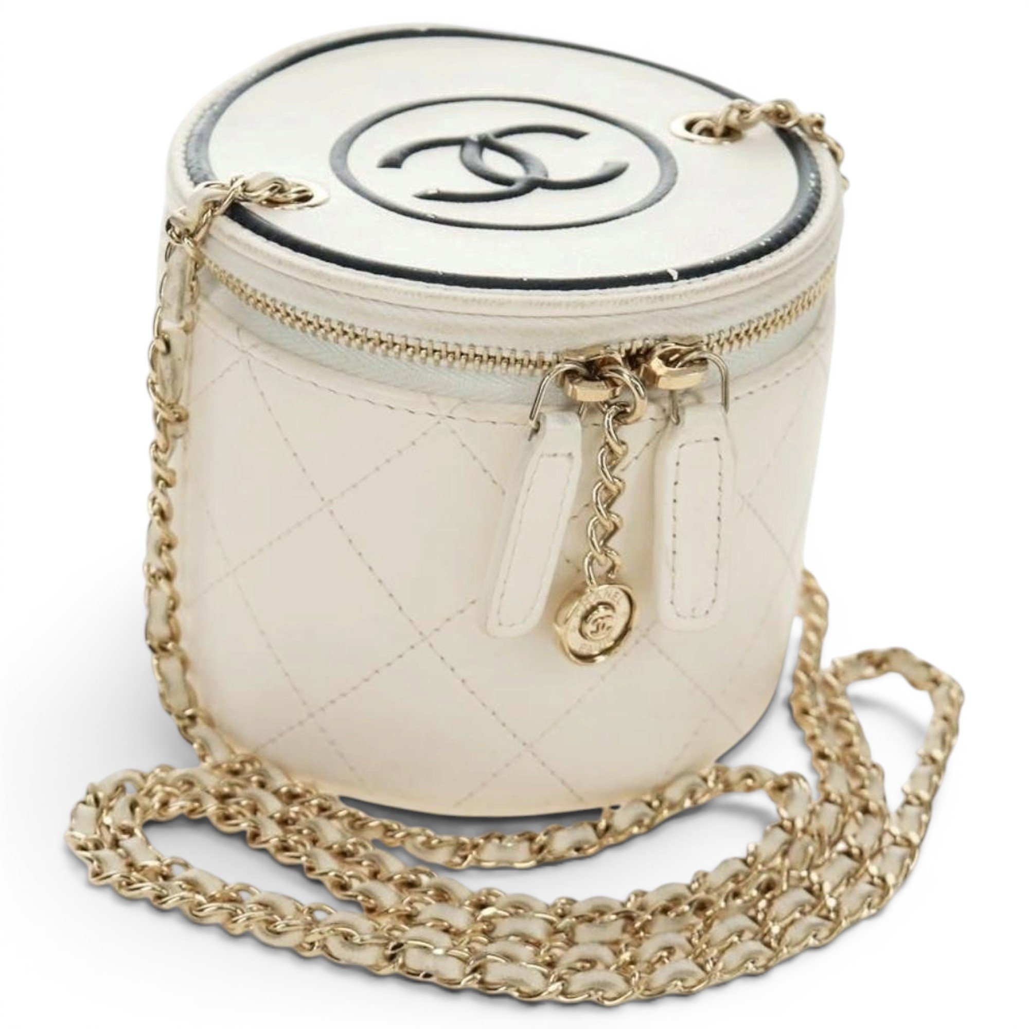 Vanity leather mini bag