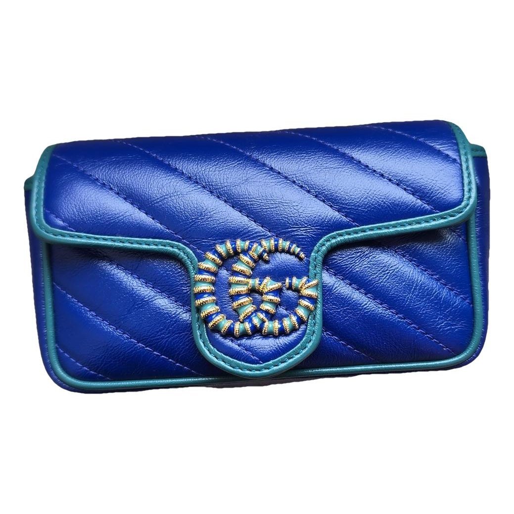 Marmont leather clutch bag