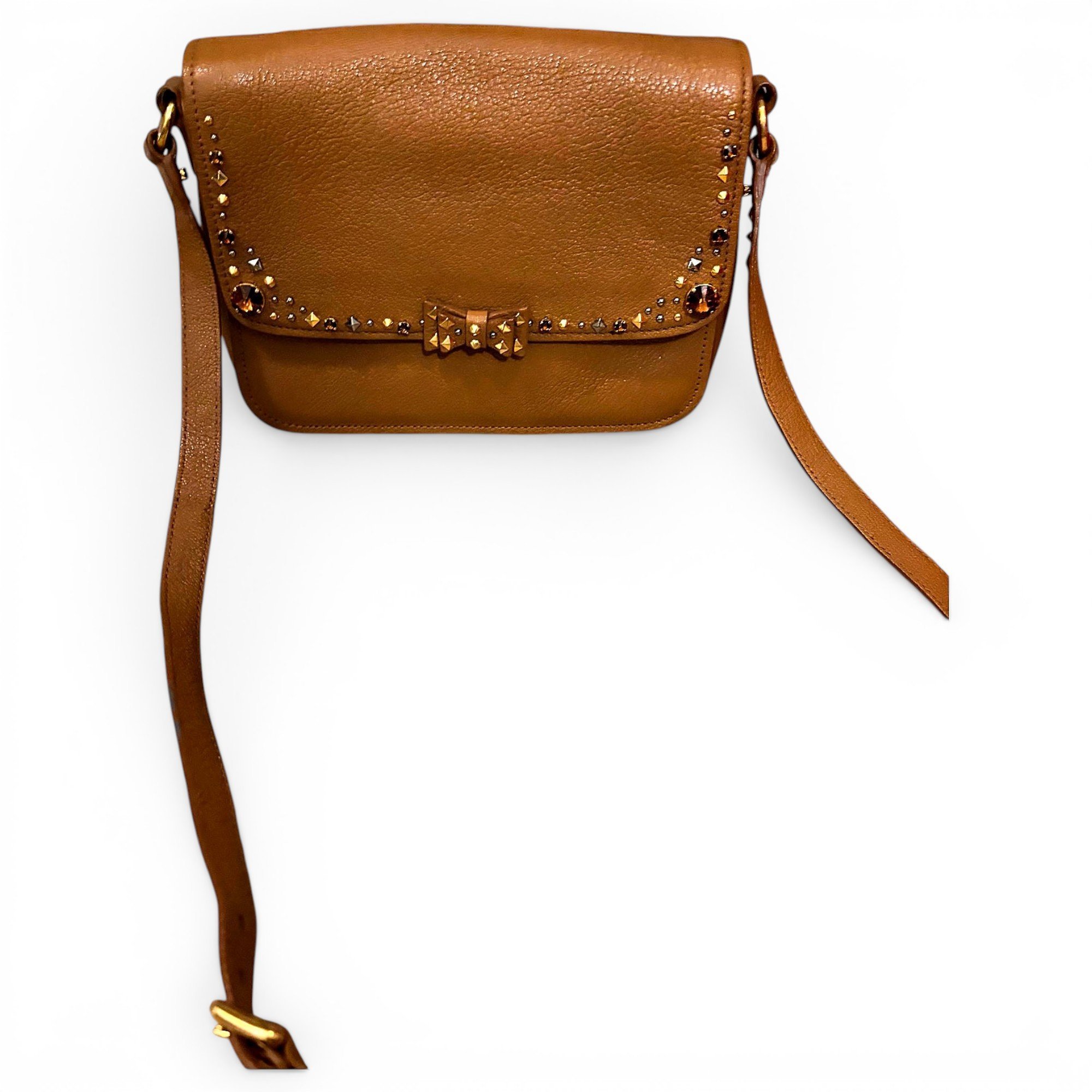 Leather crossbody bag