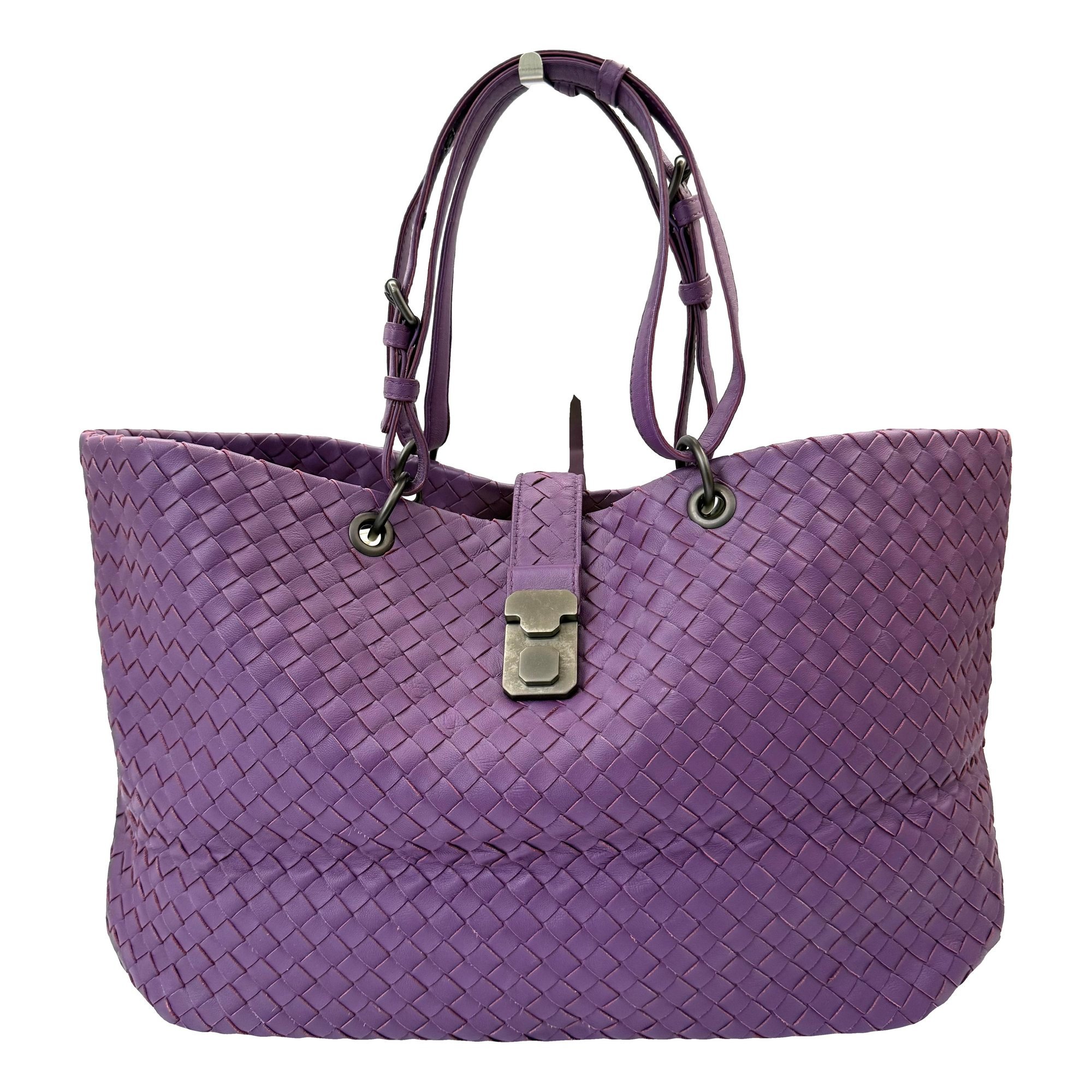 Roma leather tote
