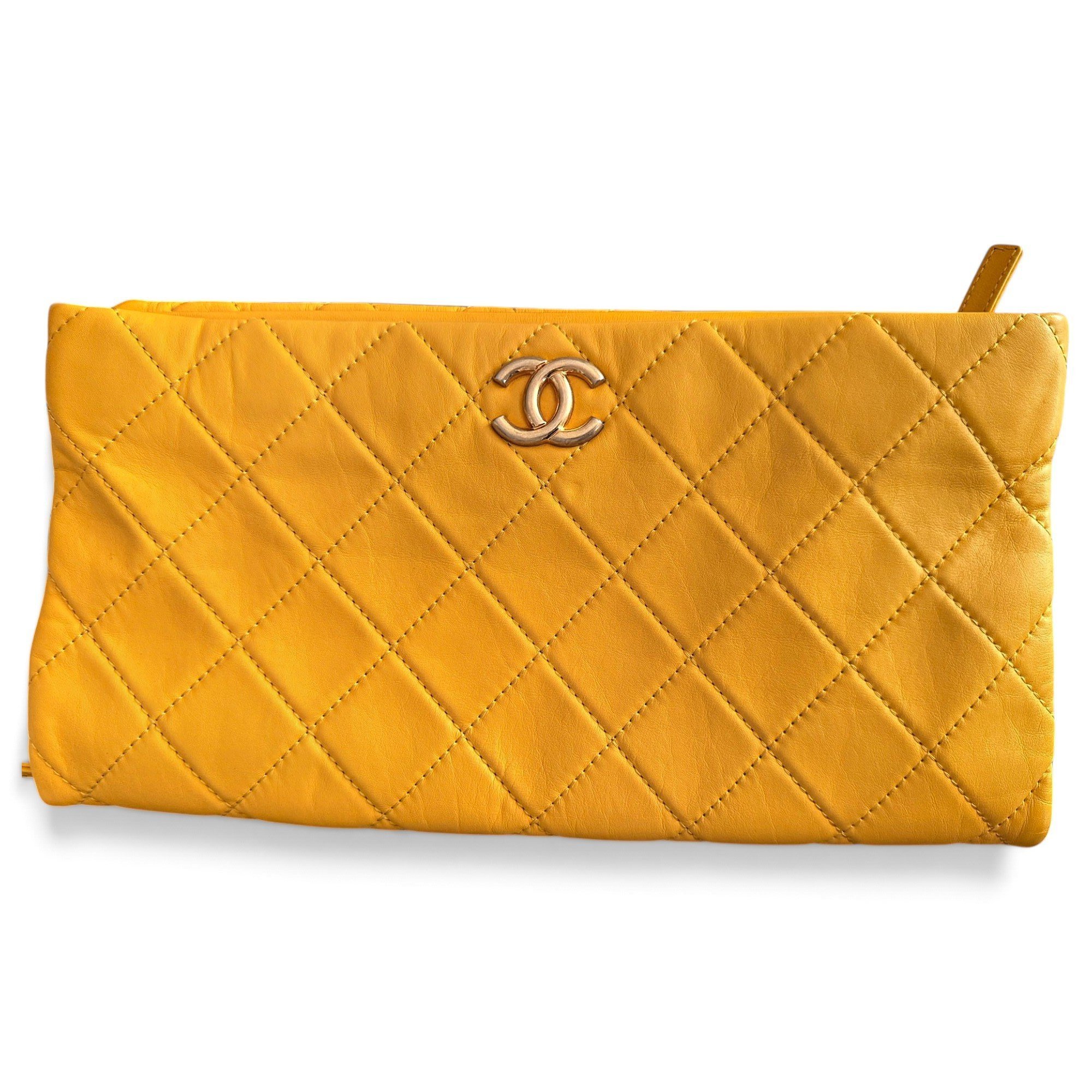 Timeless/Classique leather clutch bag