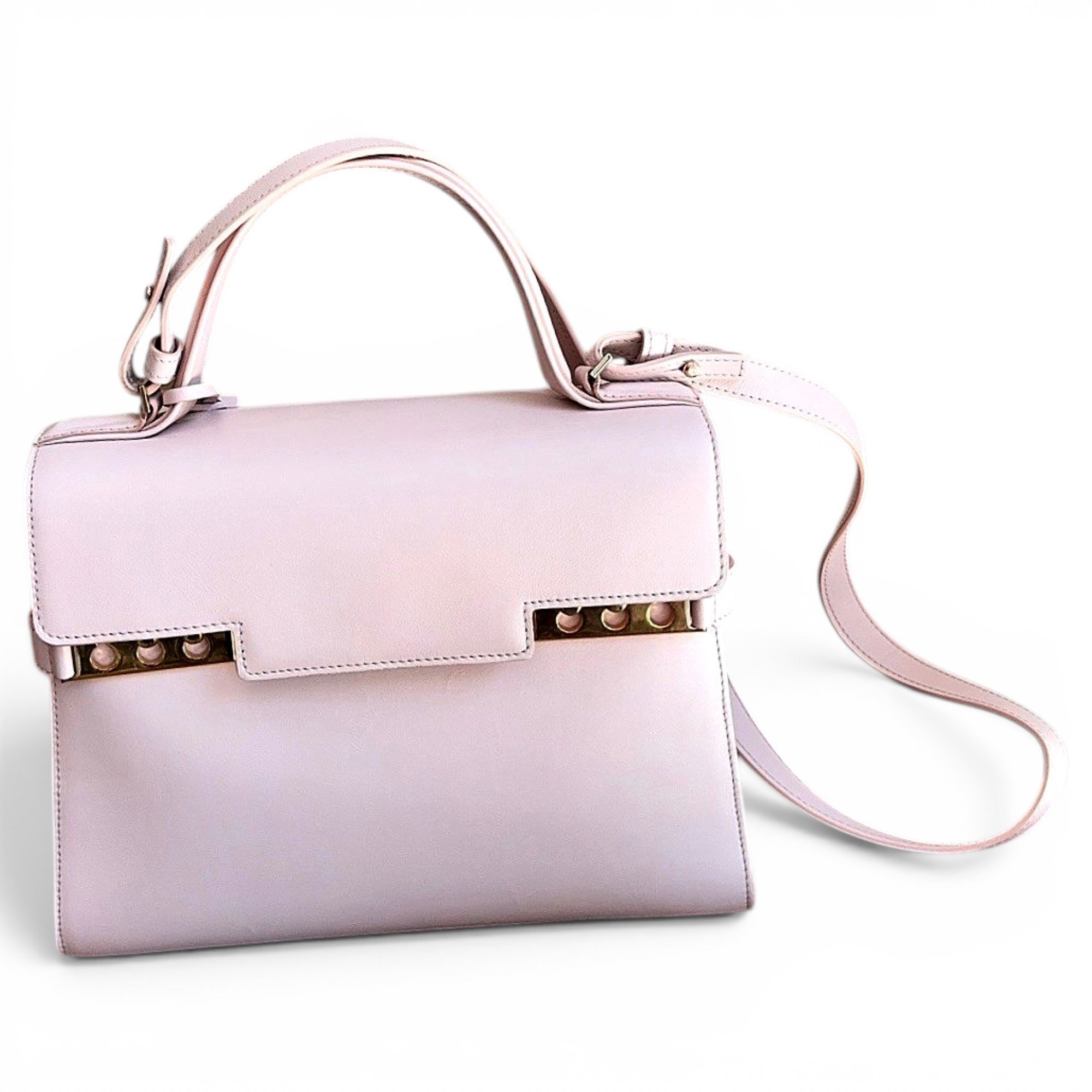 Tempête leather handbag