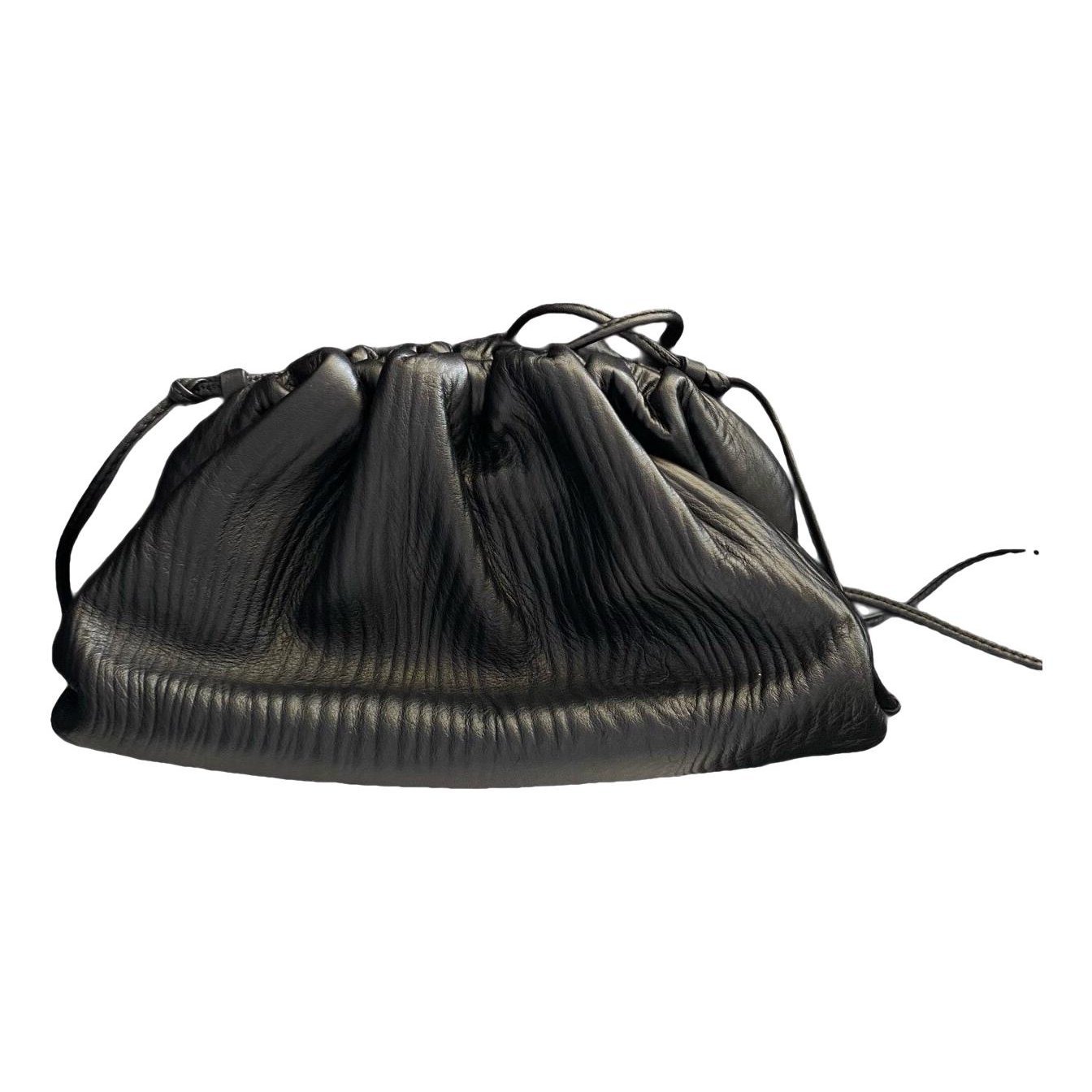 Pouch leather handbag