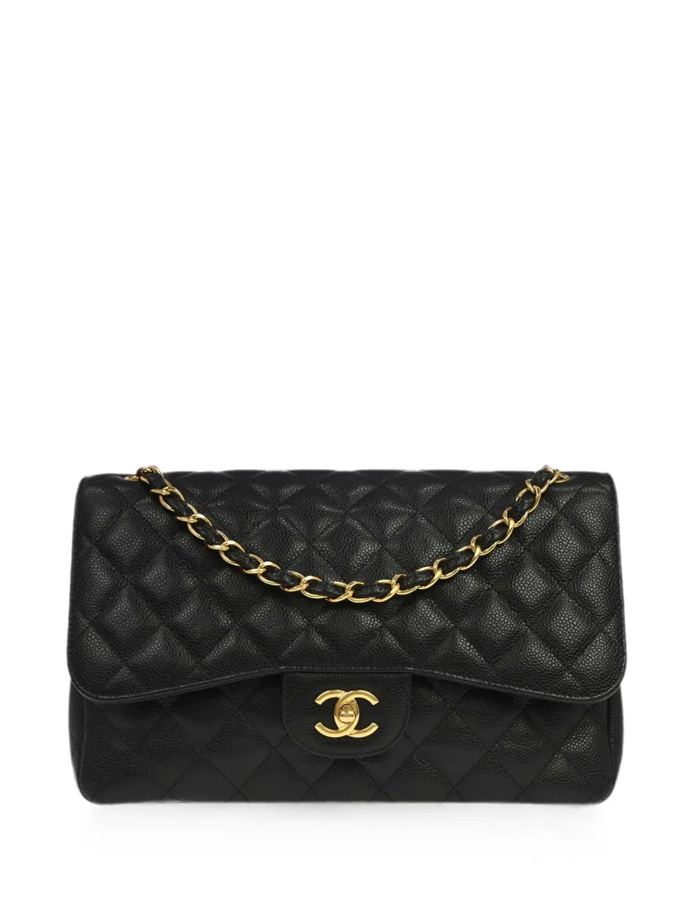 2017 Jumbo Classic double flap shoulder bag