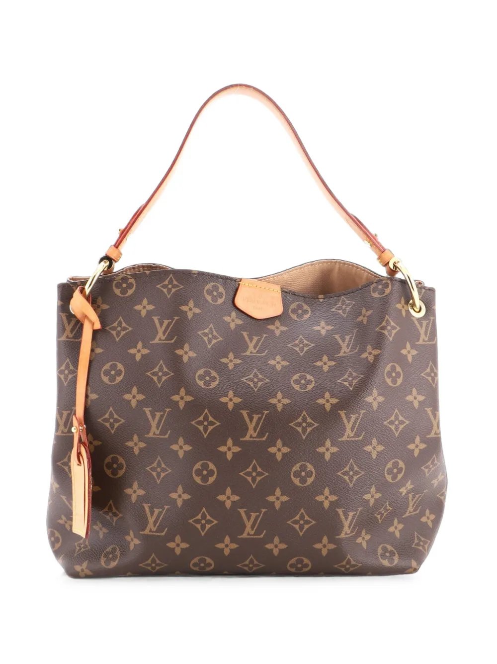 Graceful Handbag Monogram Canvas PM hobo bag