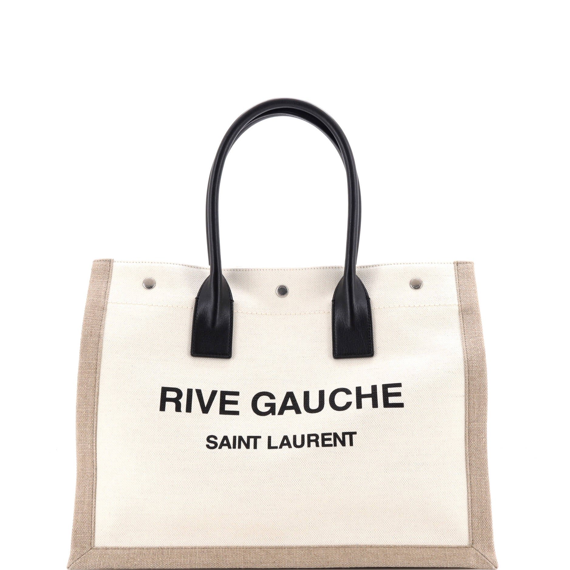 Rive Gauche Shopper Tote Canvas Small