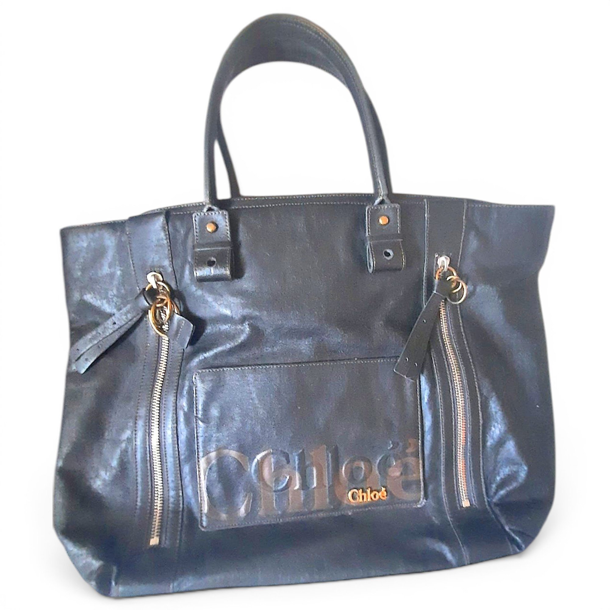Chloé Bowling leather handbag