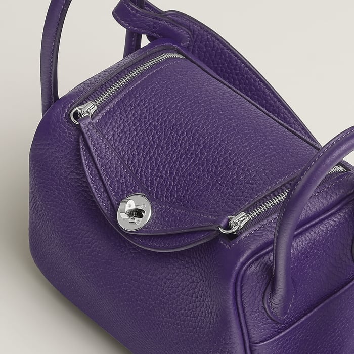 Purple Lindy II Mini Bag